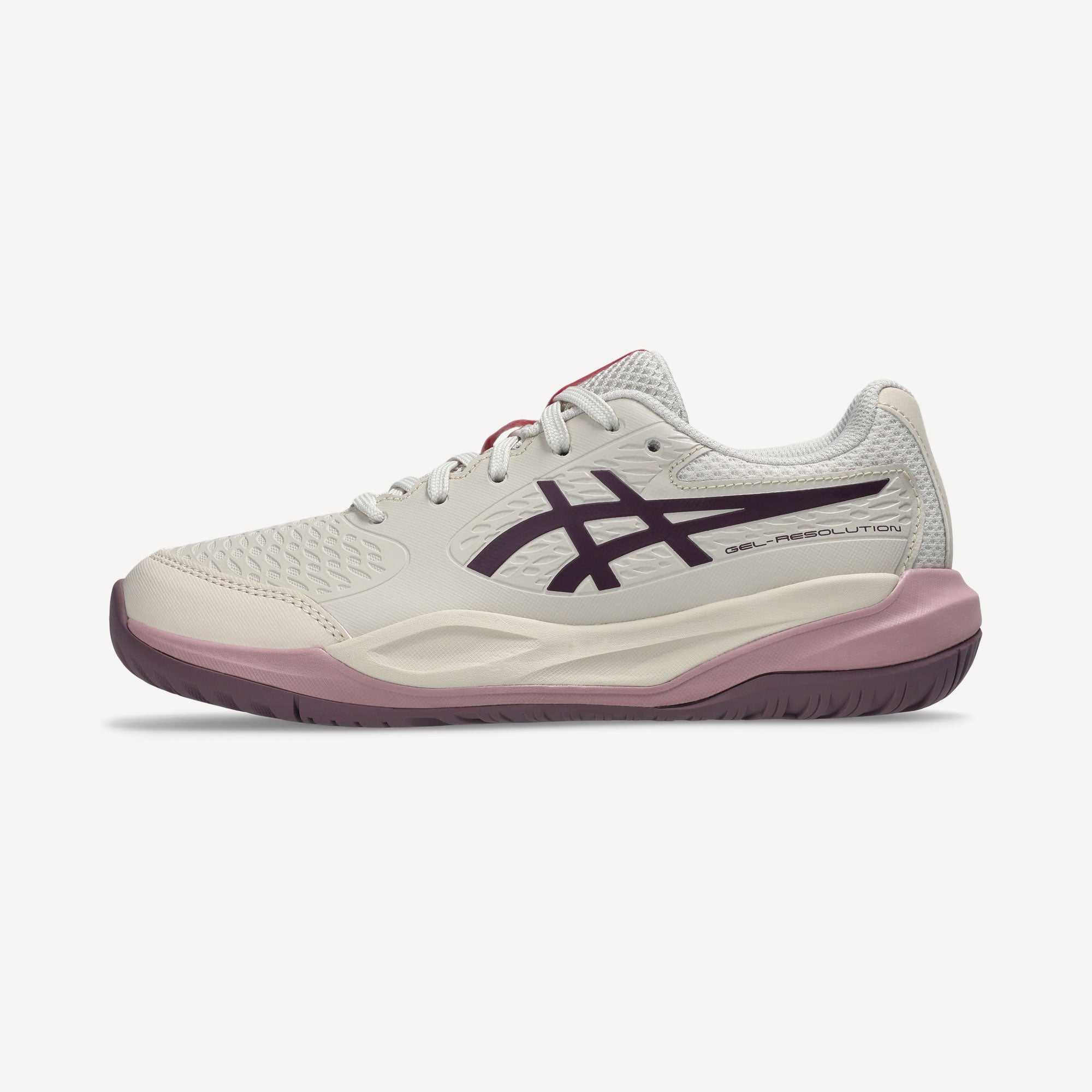 ASICS Gel-Resolution X Kids' Hard Court Tennis Shoes - White (8)