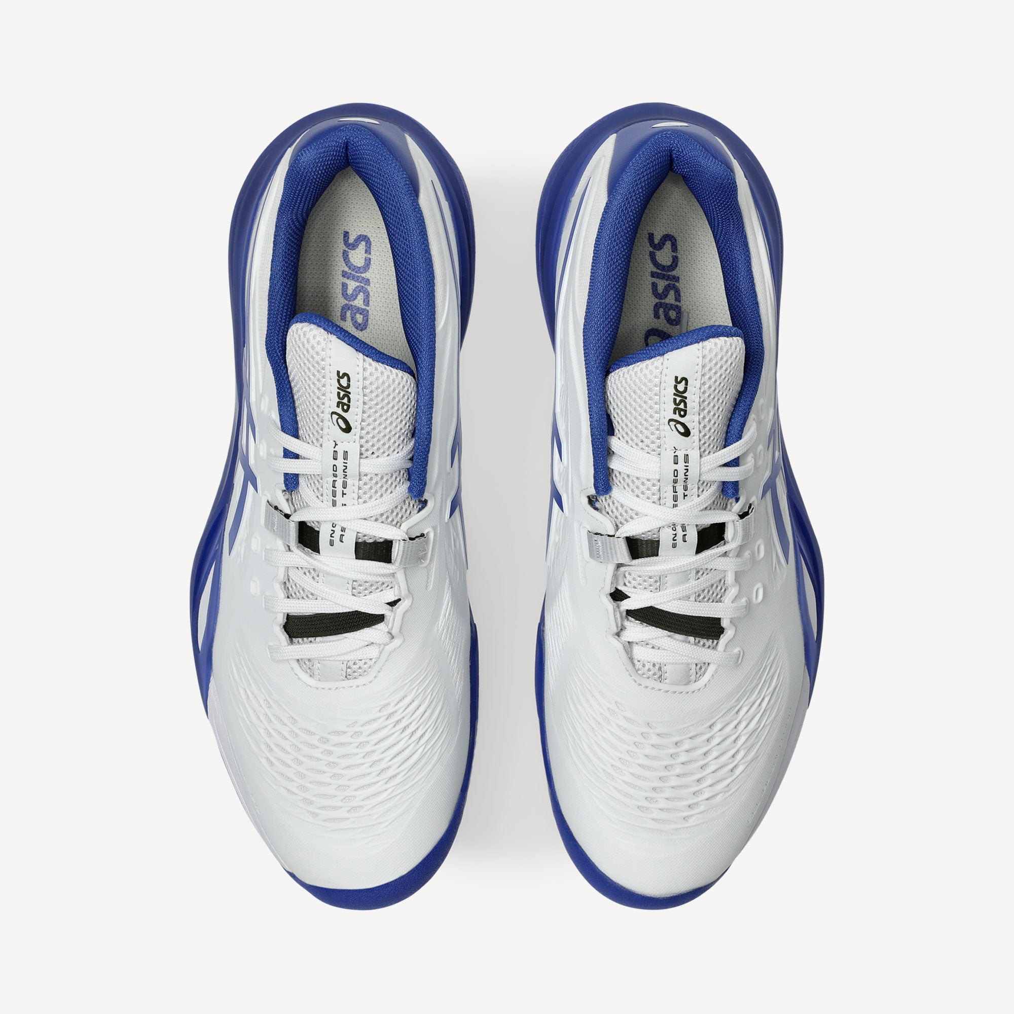 ASICS Gel-Resolution X Men's Clay Court Tennis Shoes - White/Blue (7)