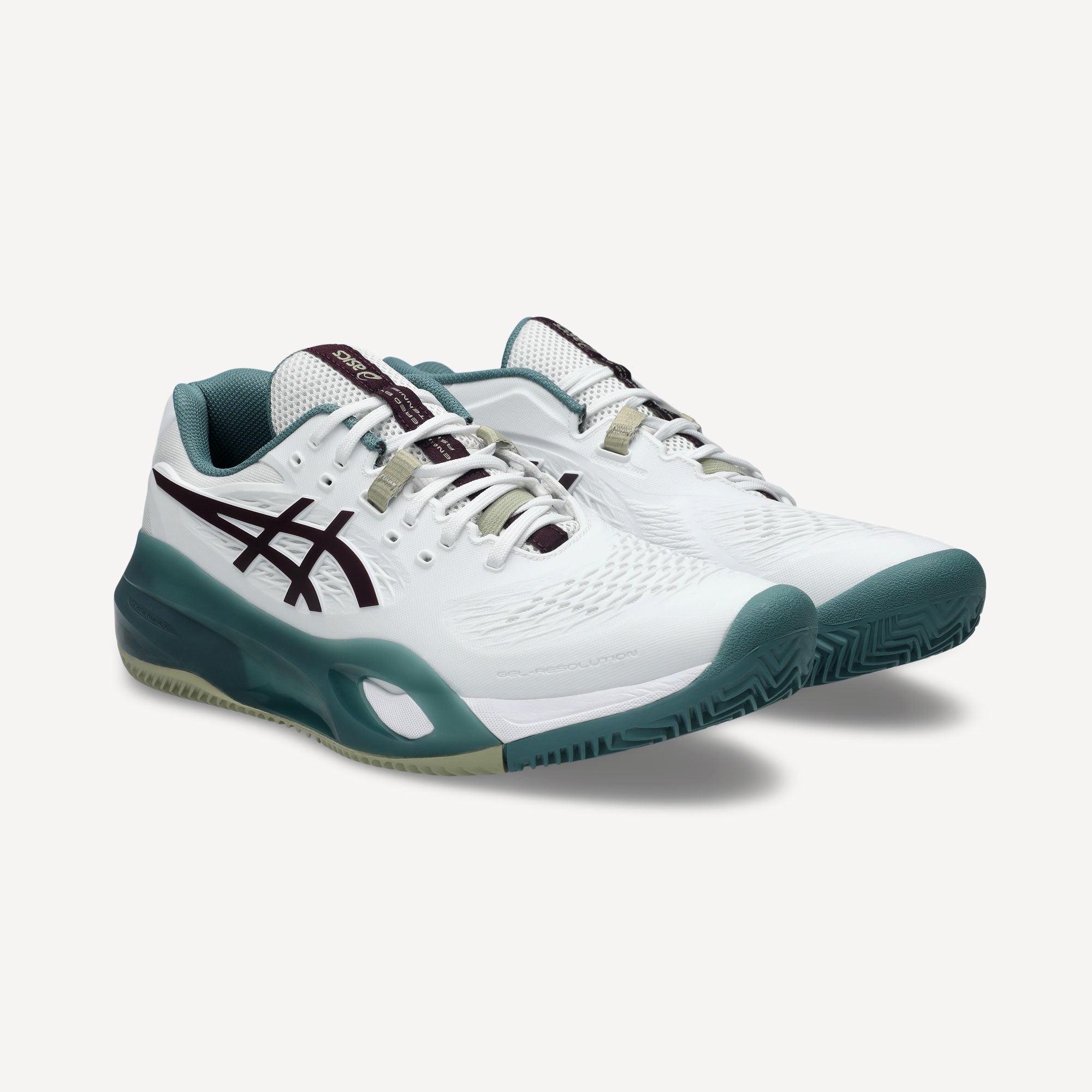 ASICS Gel-Resolution X Men's Clay Court Tennis Shoes - White (4)