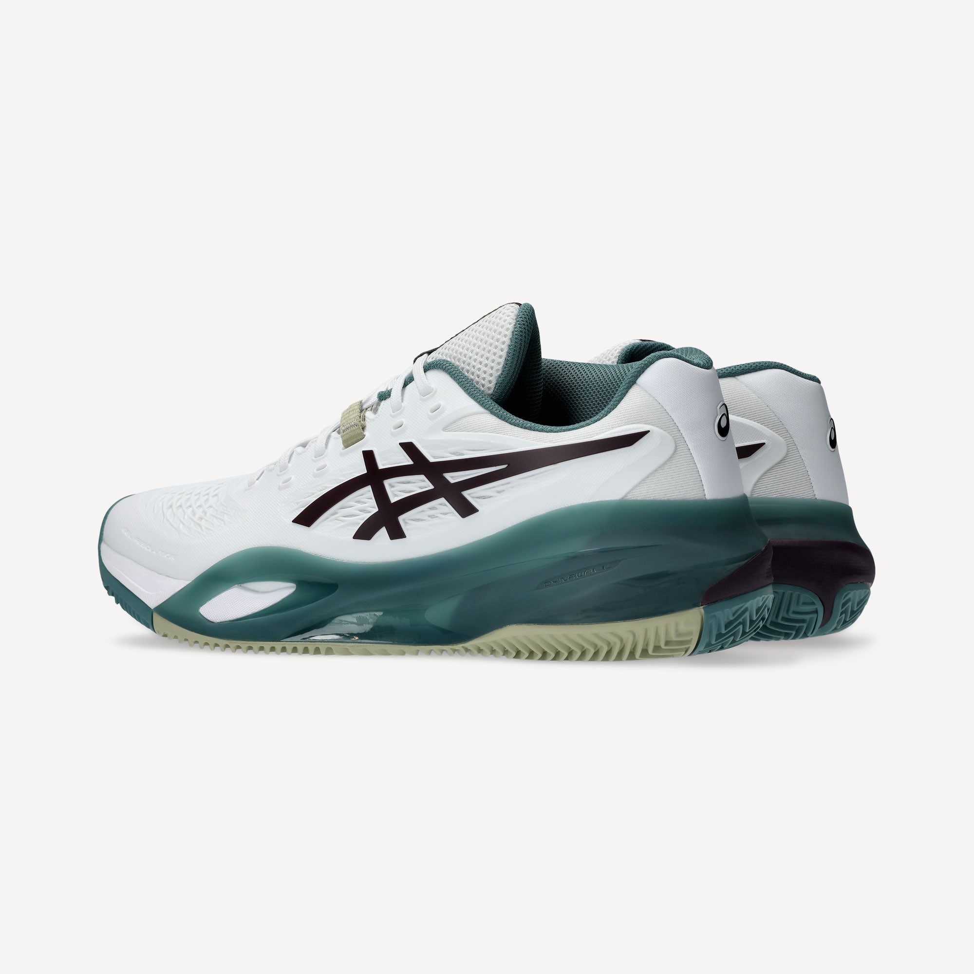 ASICS Gel-Resolution X Men's Clay Court Tennis Shoes - White (5)
