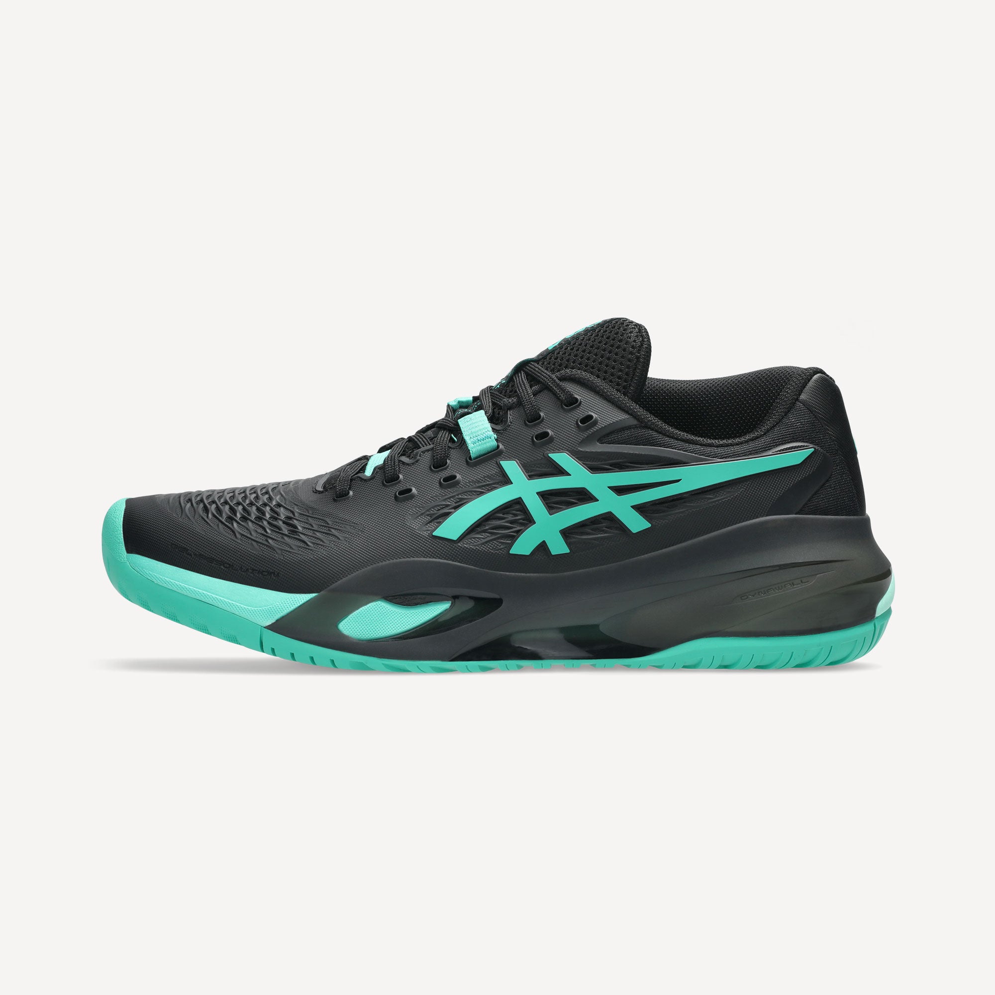 ASICS Gel-Resolution X Men's Hard Court Tennis Shoes - Black (8)
