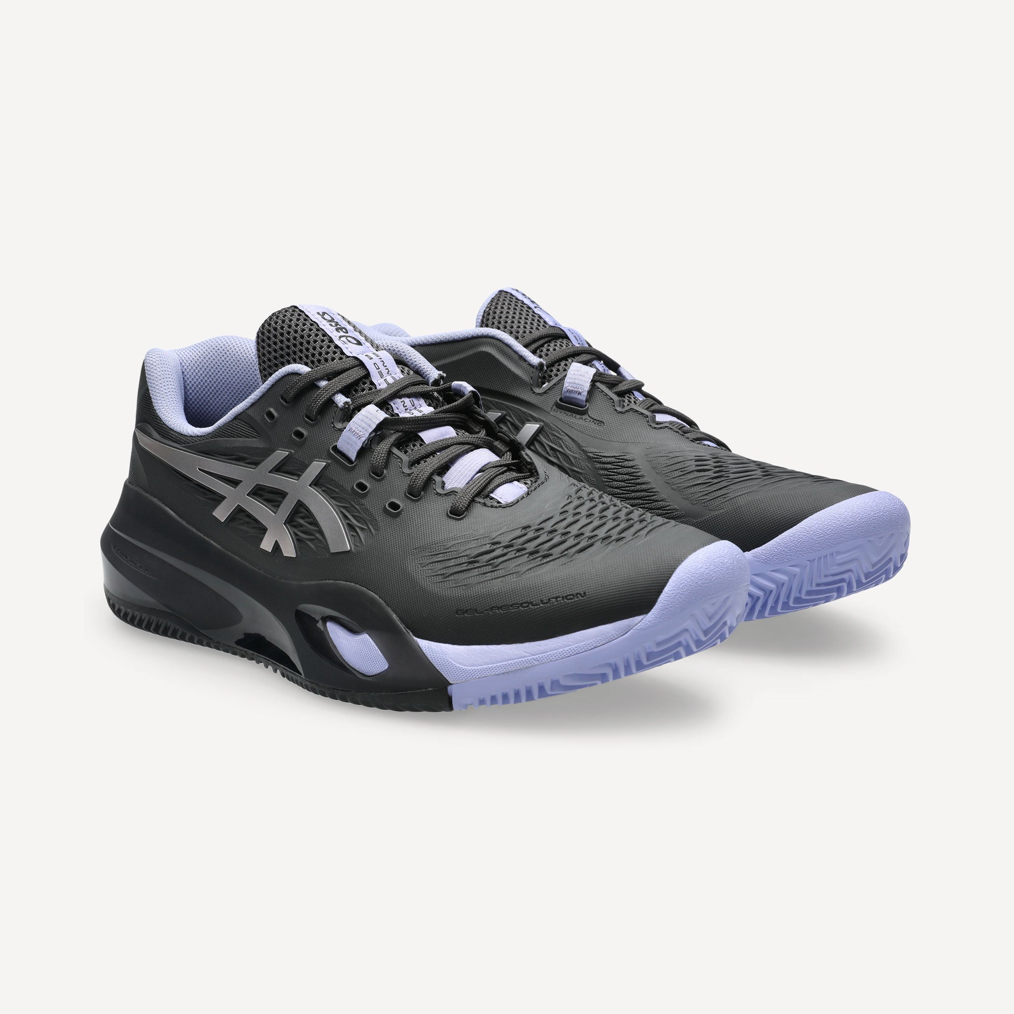ASICS Gel-Resolution X Night Energy Men's Clay Court Tennis Shoes - Grey (4)