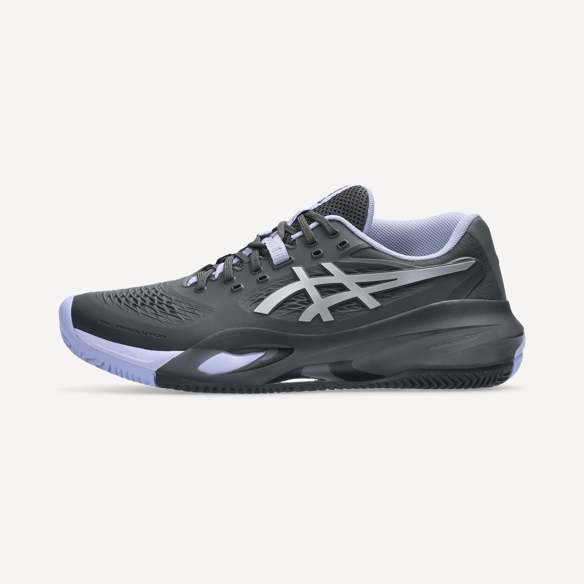 ASICS Gel-Resolution X Night Energy Men's Clay Court Tennis Shoes - Grey (8)