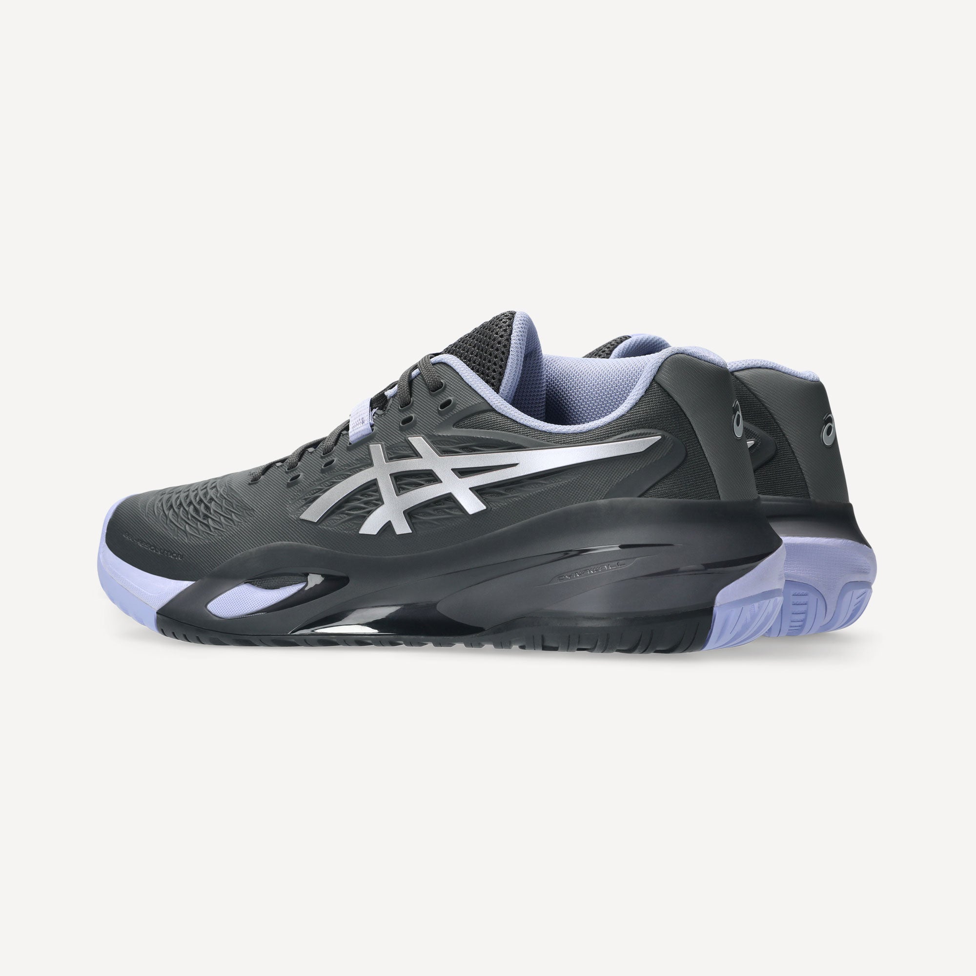 ASICS Gel-Resolution X Night Energy Men's Hard Court Tennis Shoes - Grey (5)