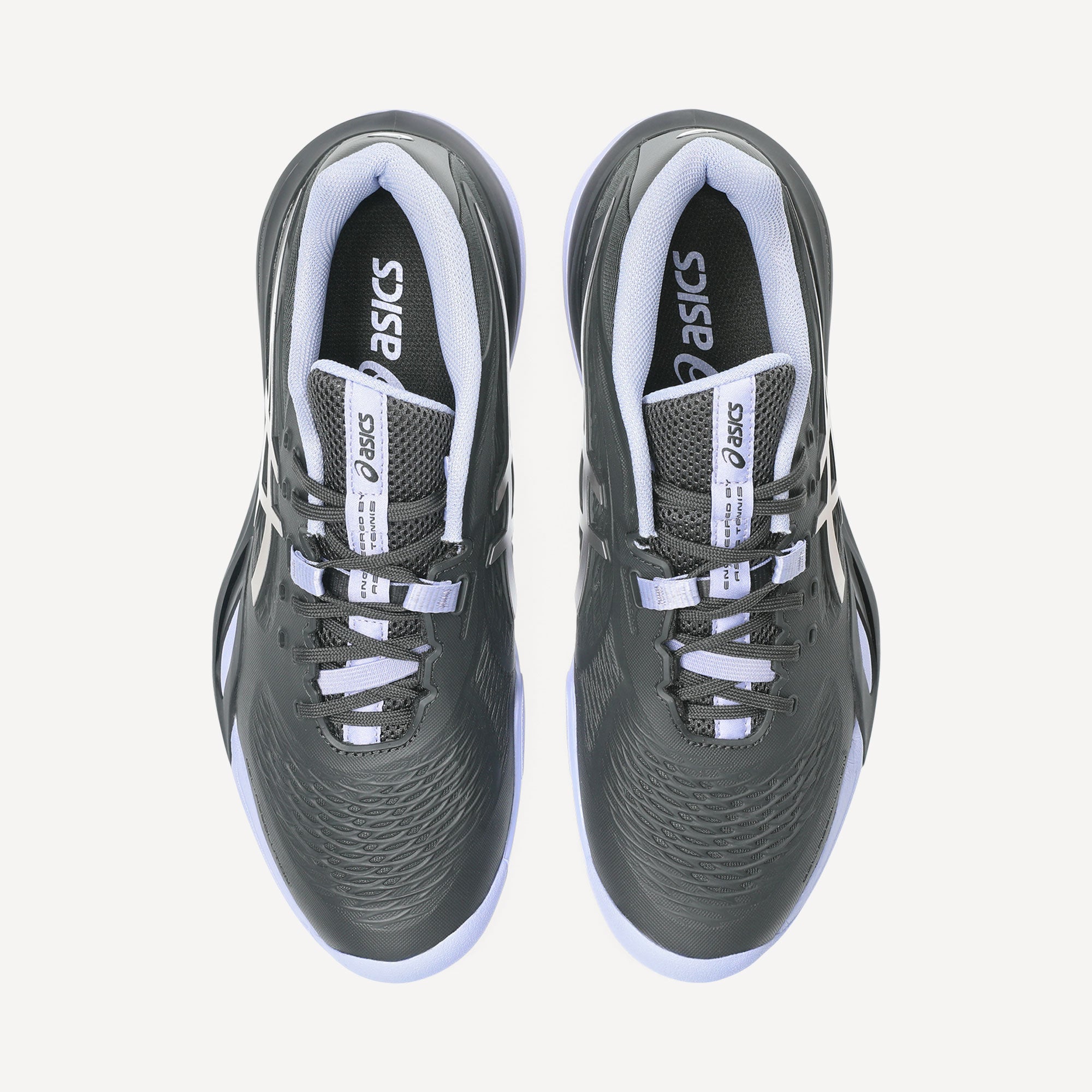 ASICS Gel-Resolution X Night Energy Men's Hard Court Tennis Shoes - Grey (7)