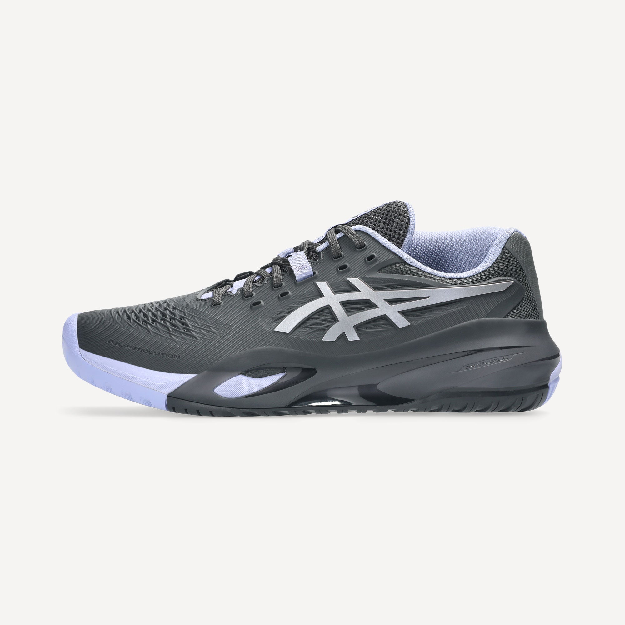 ASICS Gel-Resolution X Night Energy Men's Hard Court Tennis Shoes - Grey (8)