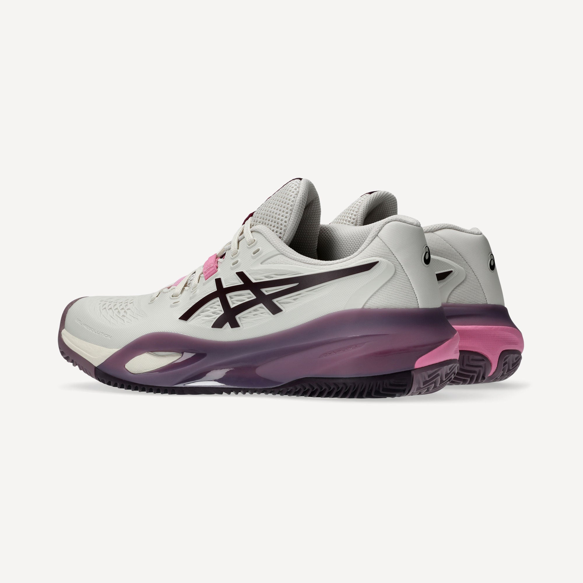 ASICS Gel-Resolution X Women's Clay Court Tennis Shoes - Off-white (5)