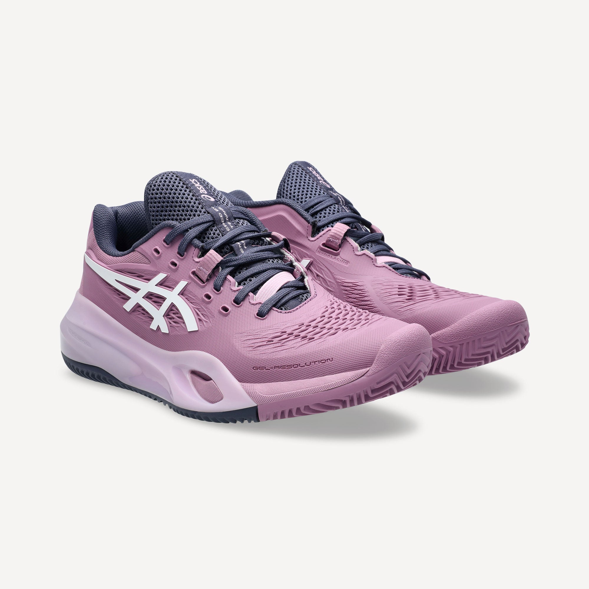 ASICS Gel-Resolution X Women's Clay Court Tennis Shoes - Purple (4)