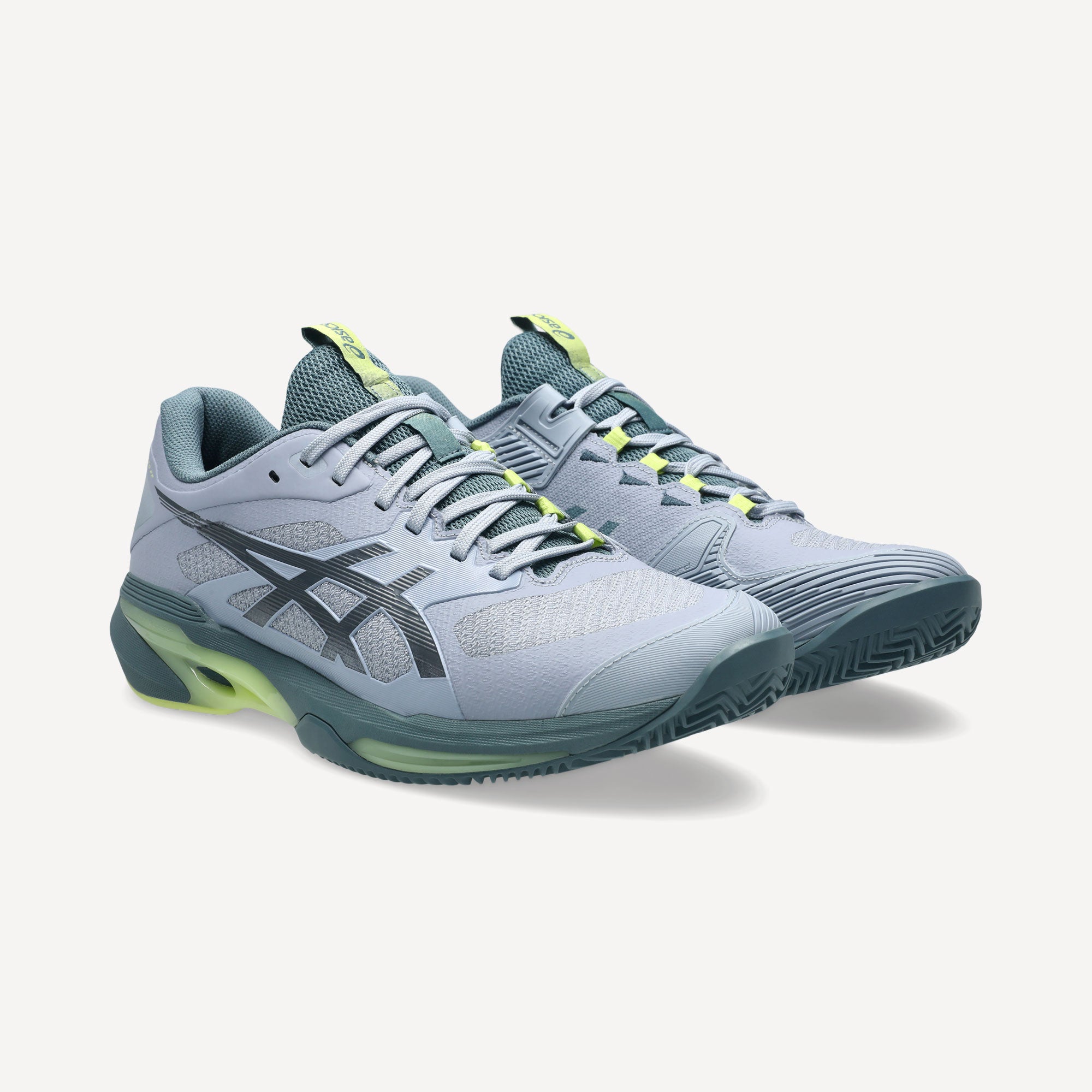 ASICS Solution Speed FF 4 Men's Clay Court Tennis Shoes - Blue (4)