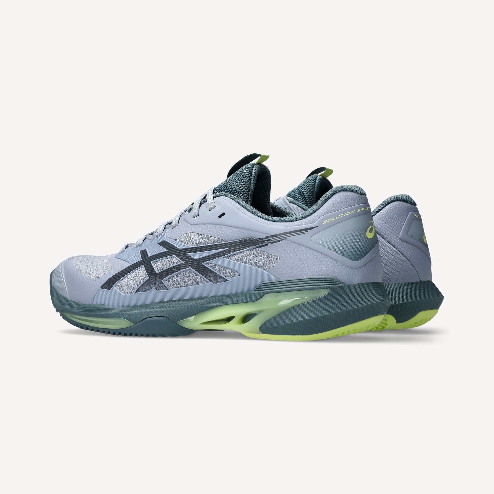ASICS Solution Speed FF 4 Men's Clay Court Tennis Shoes - Blue (5)