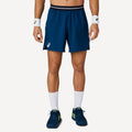 ASICS Match Men's 7-Inch Tennis Shorts - Blue (1)