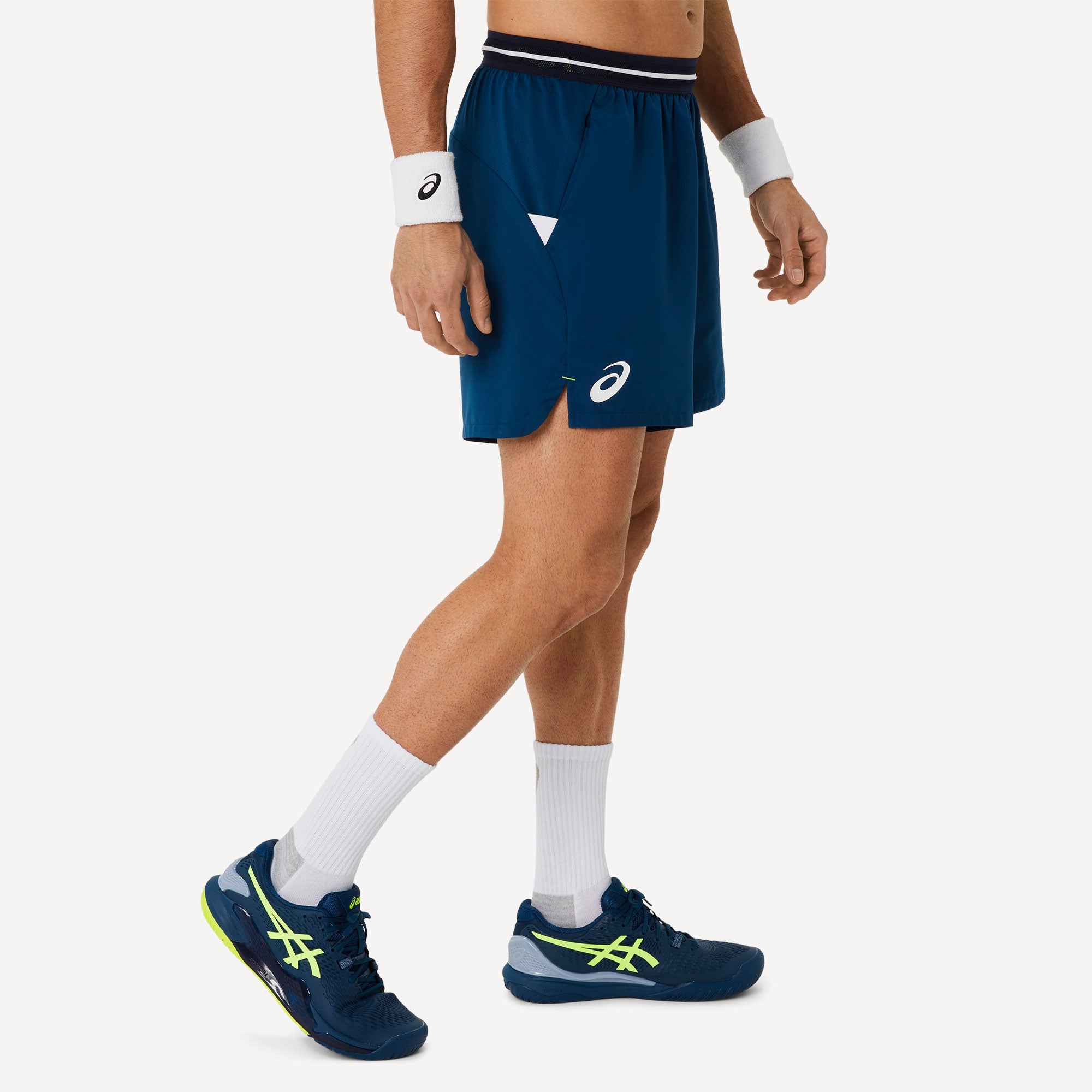 ASICS Match Men's 7-Inch Tennis Shorts - Blue (3)