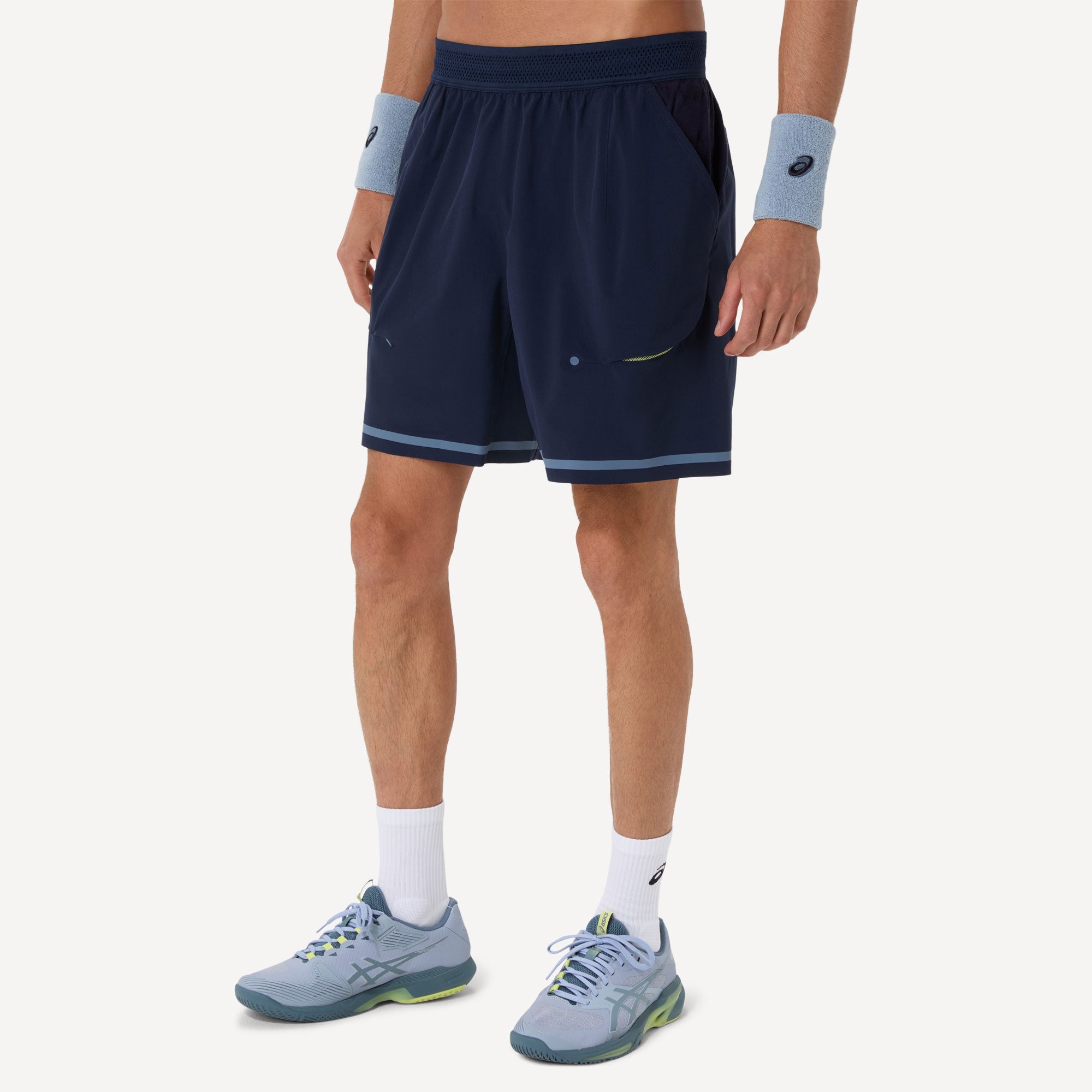 ASICS Match Men's 7-Inch Tennis Shorts - Dark Blue (3)