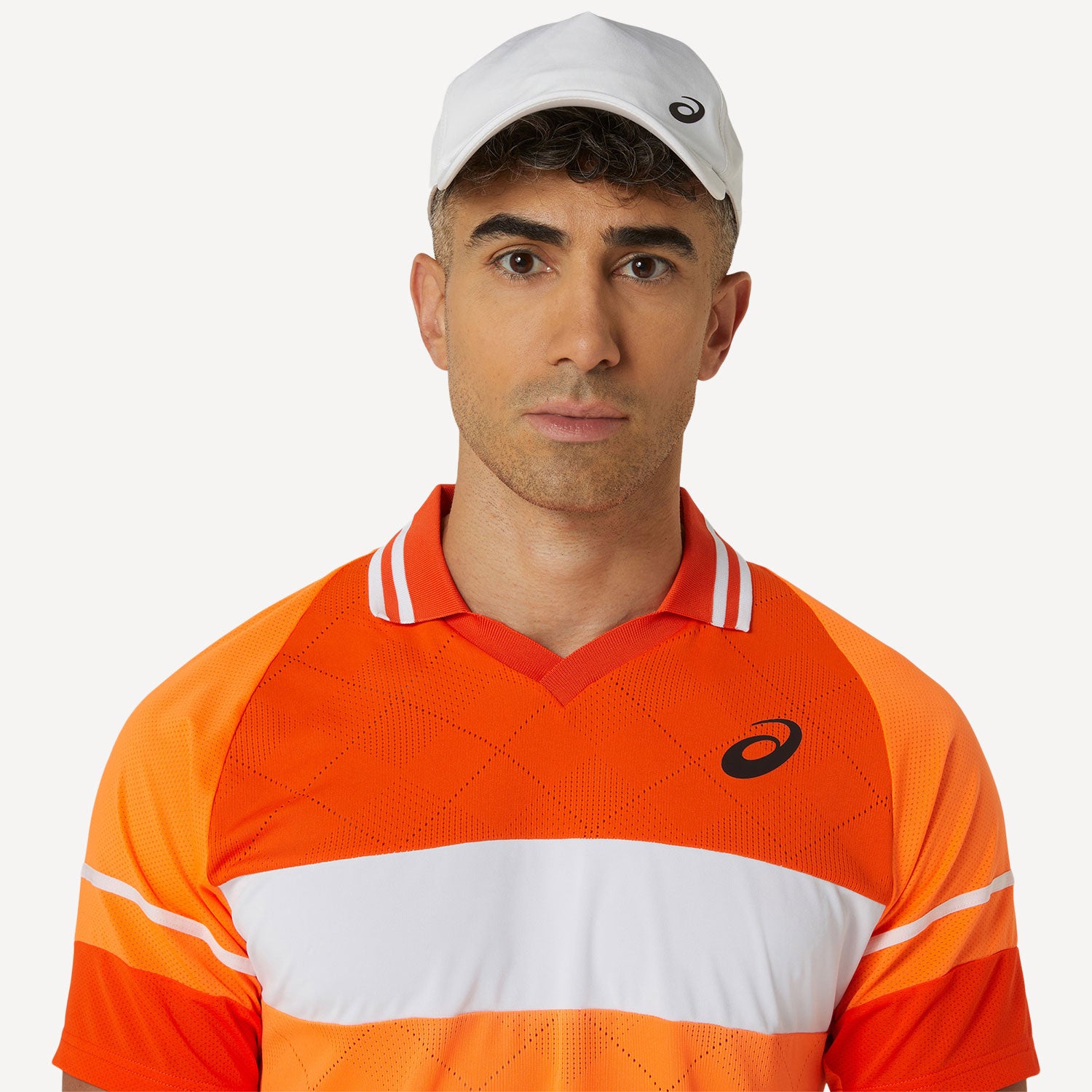 ASICS Match Men's Tennis Polo - Orange (4)