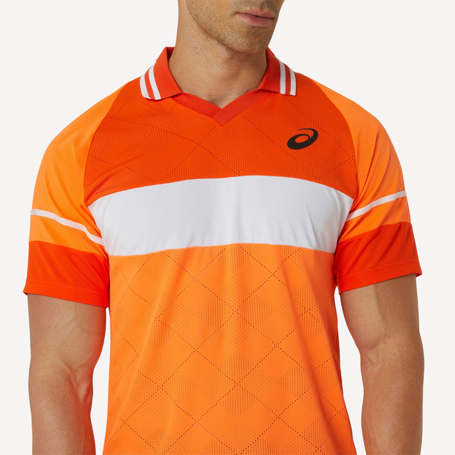 ASICS Match Men's Tennis Polo - Orange (5)