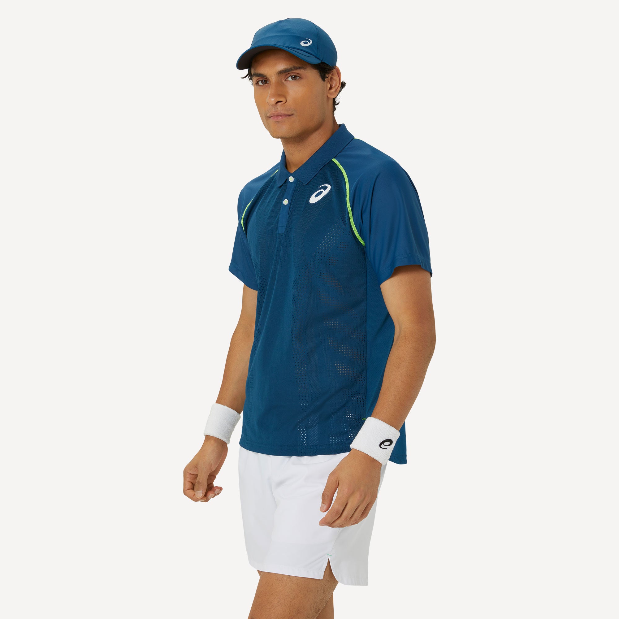 ASICS Match Men's Tennis Polo - Blue (3)