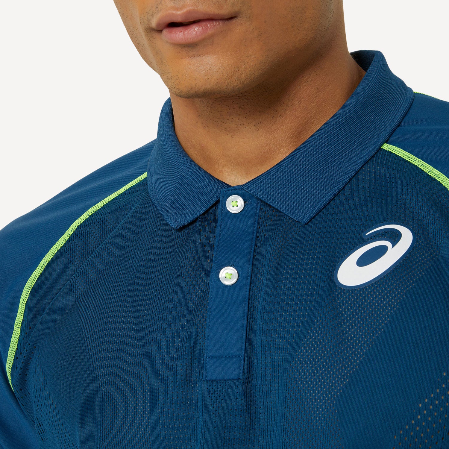 ASICS Match Men's Tennis Polo - Blue (5)