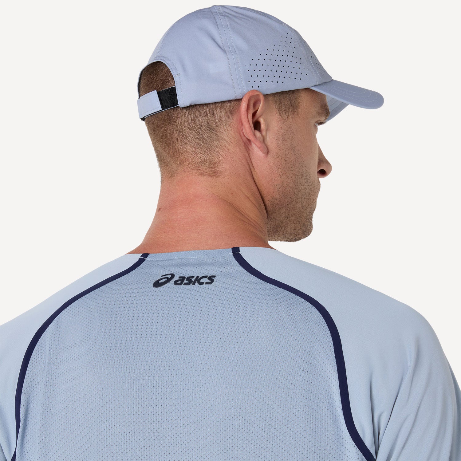 ASICS Match Men's Tennis Shirt - Blue (5)