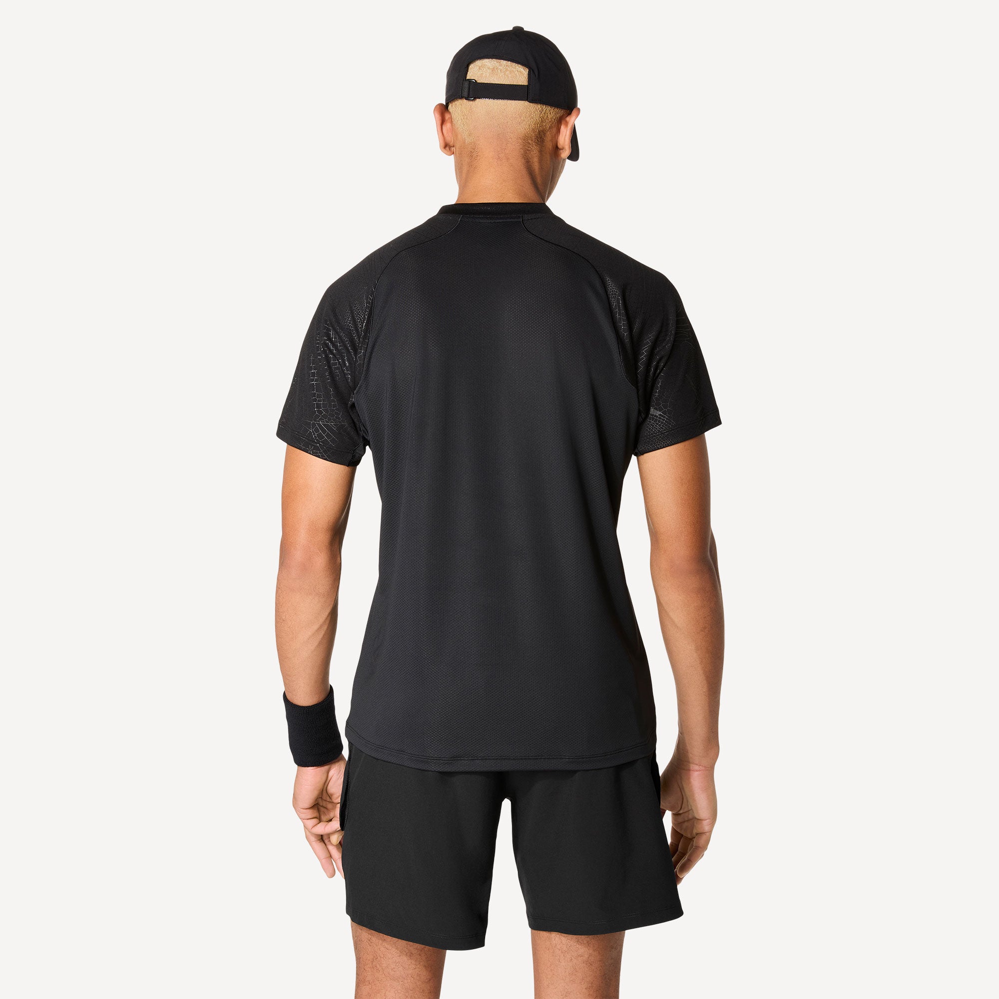 ASICS Match Night Energy Men's Tennis Shirt - Black (2)