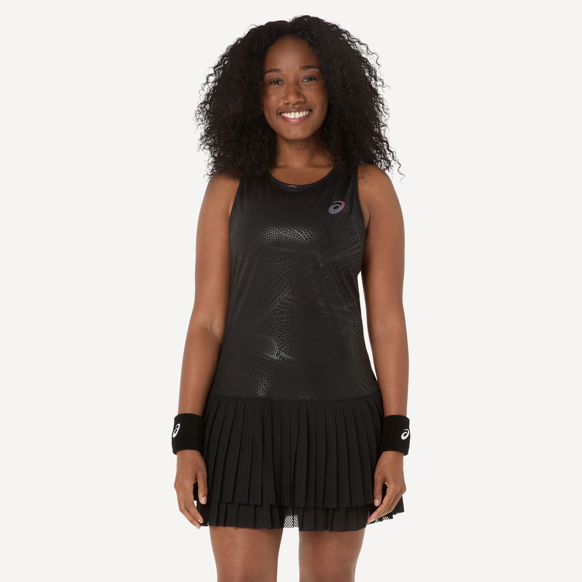 ASICS Match Night Energy Women's Tennis Dress - Black (1)