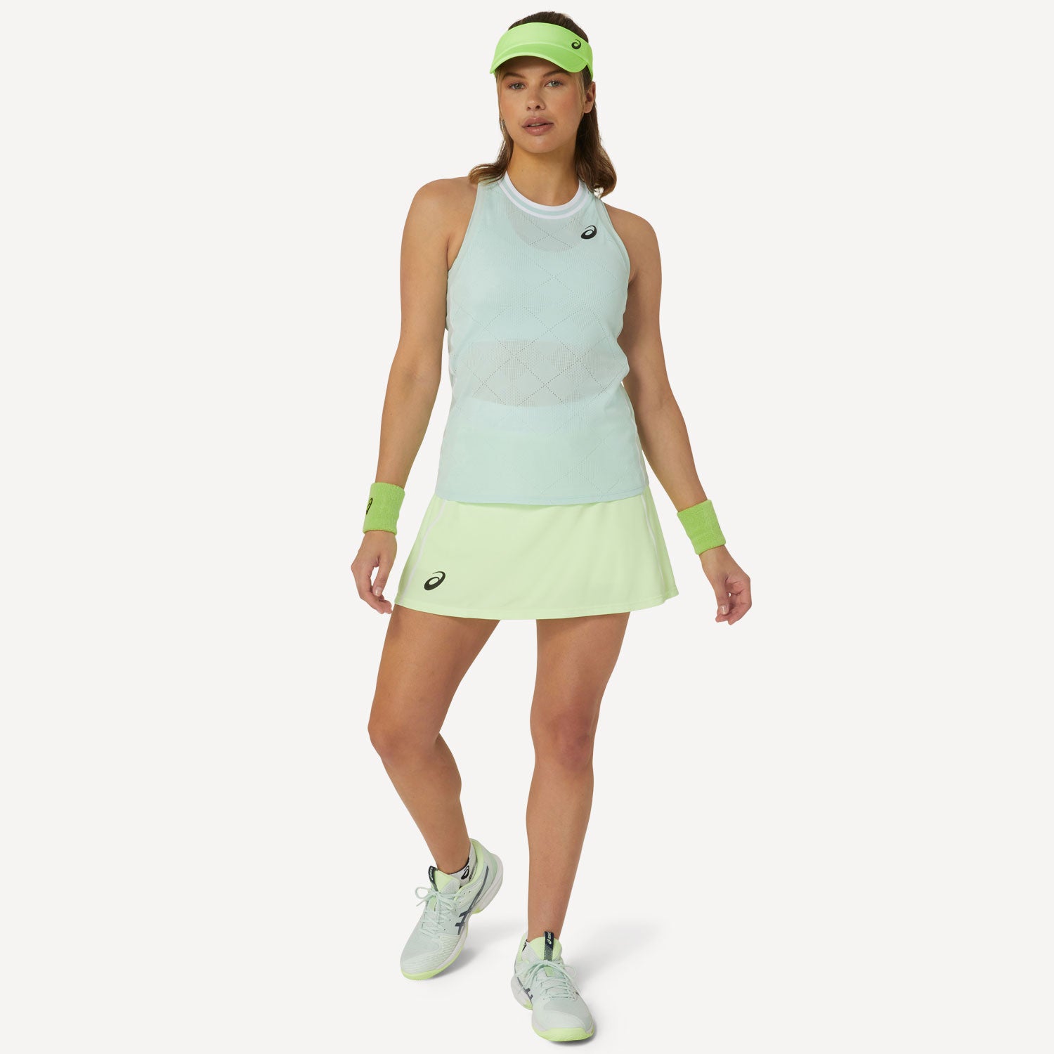 ASICS Match Women's Tennis Tank - Green (6)