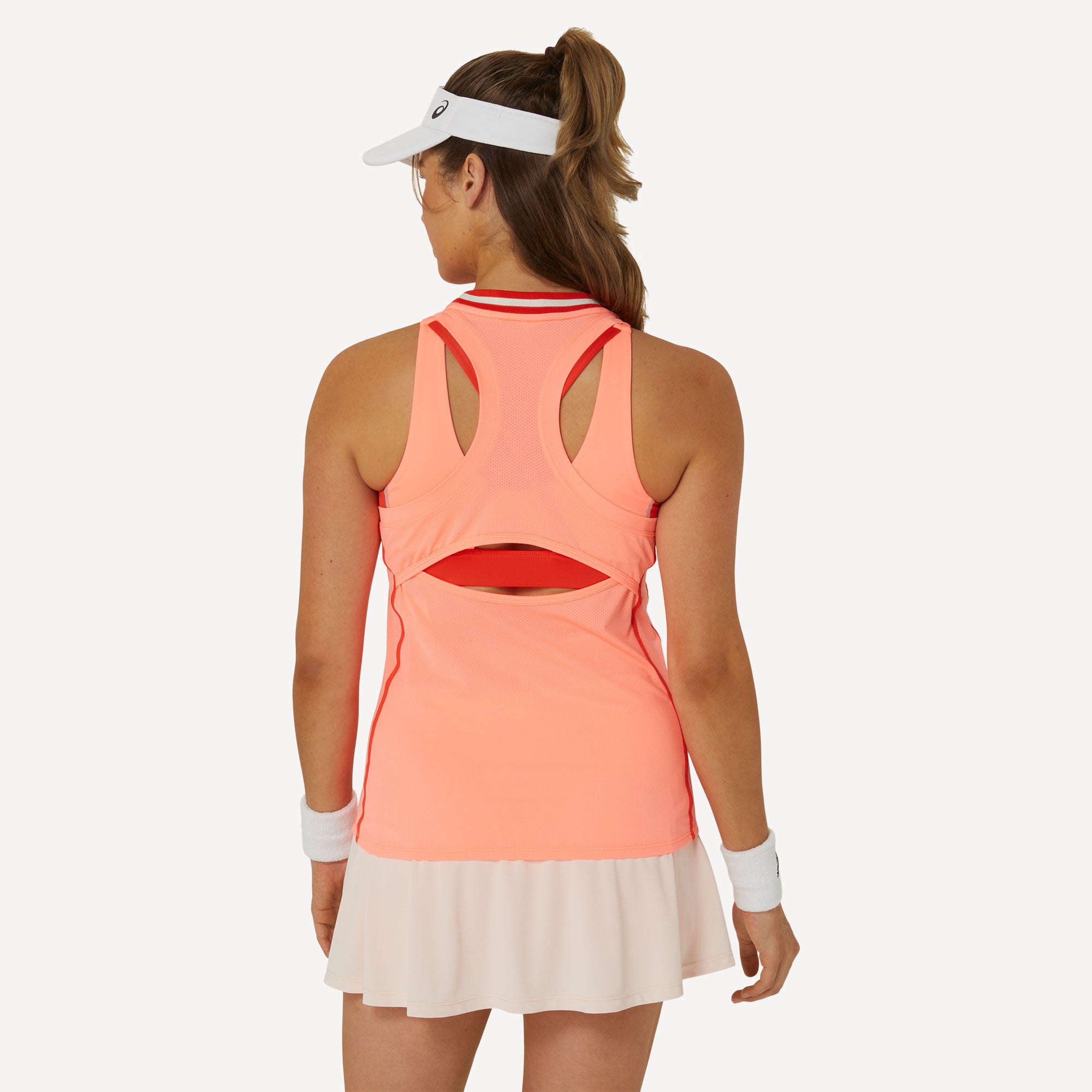ASICS Match Women's Tennis Tank - Orange (2)