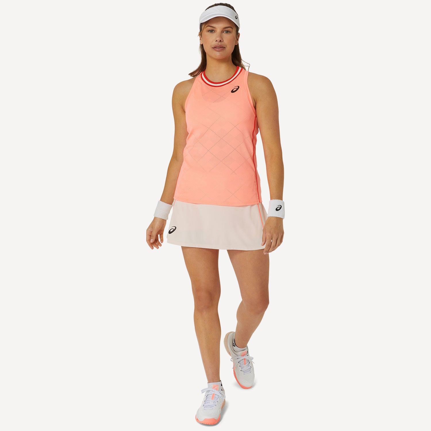 ASICS Match Women's Tennis Tank - Orange (7)