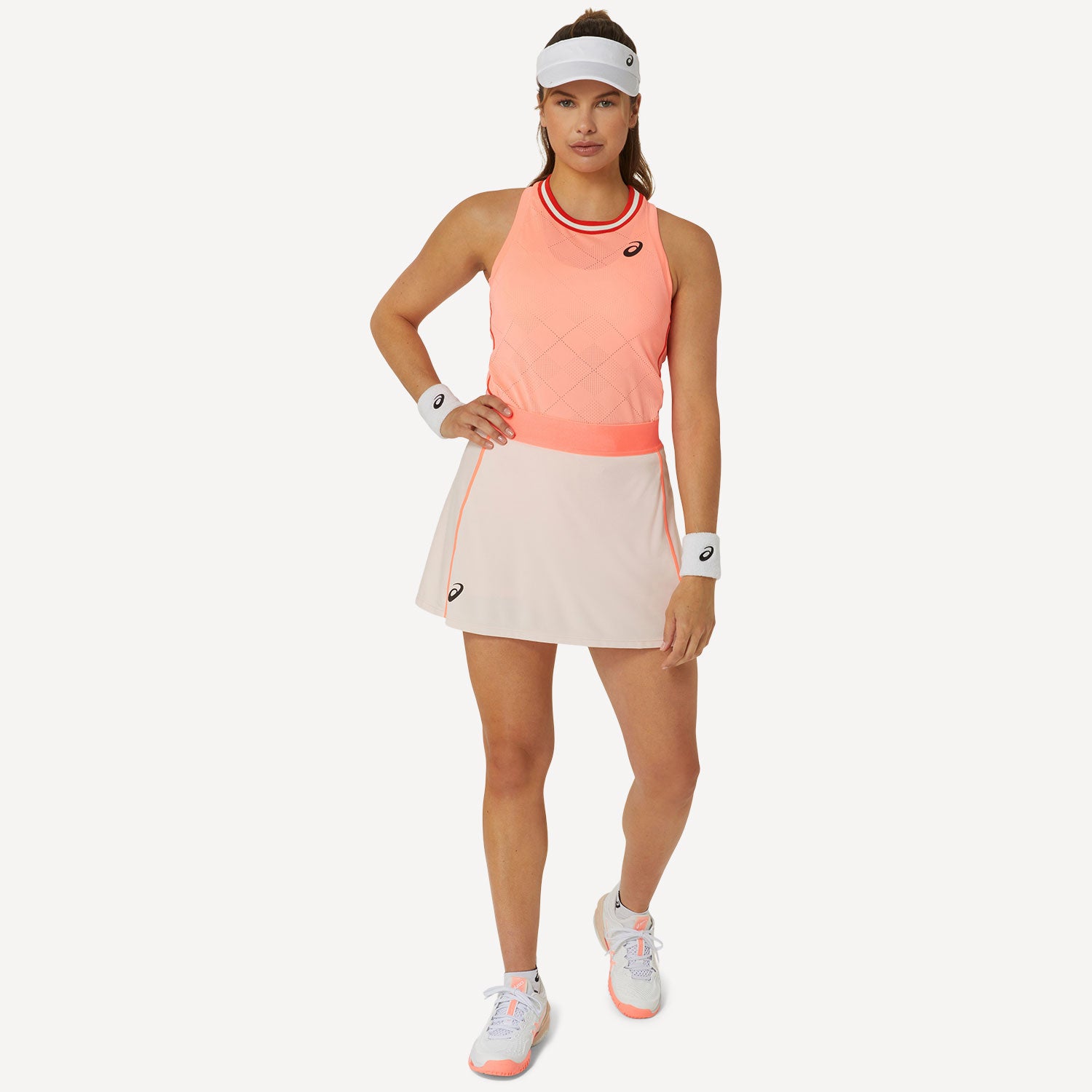ASICS Match Women's Tennis Tank - Orange (8)