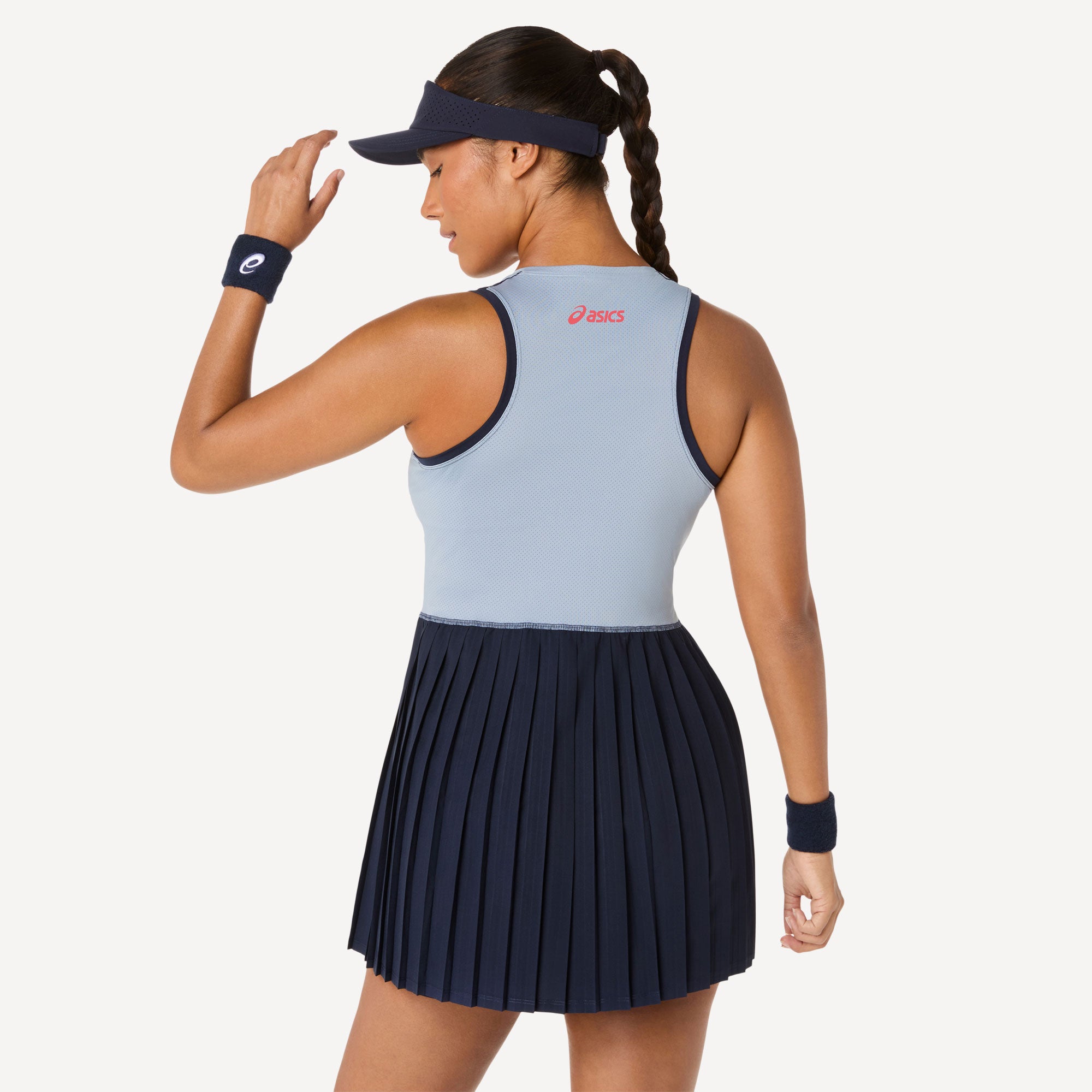 ASICS Match Women's Tennis Dress - Dark Blue (2)