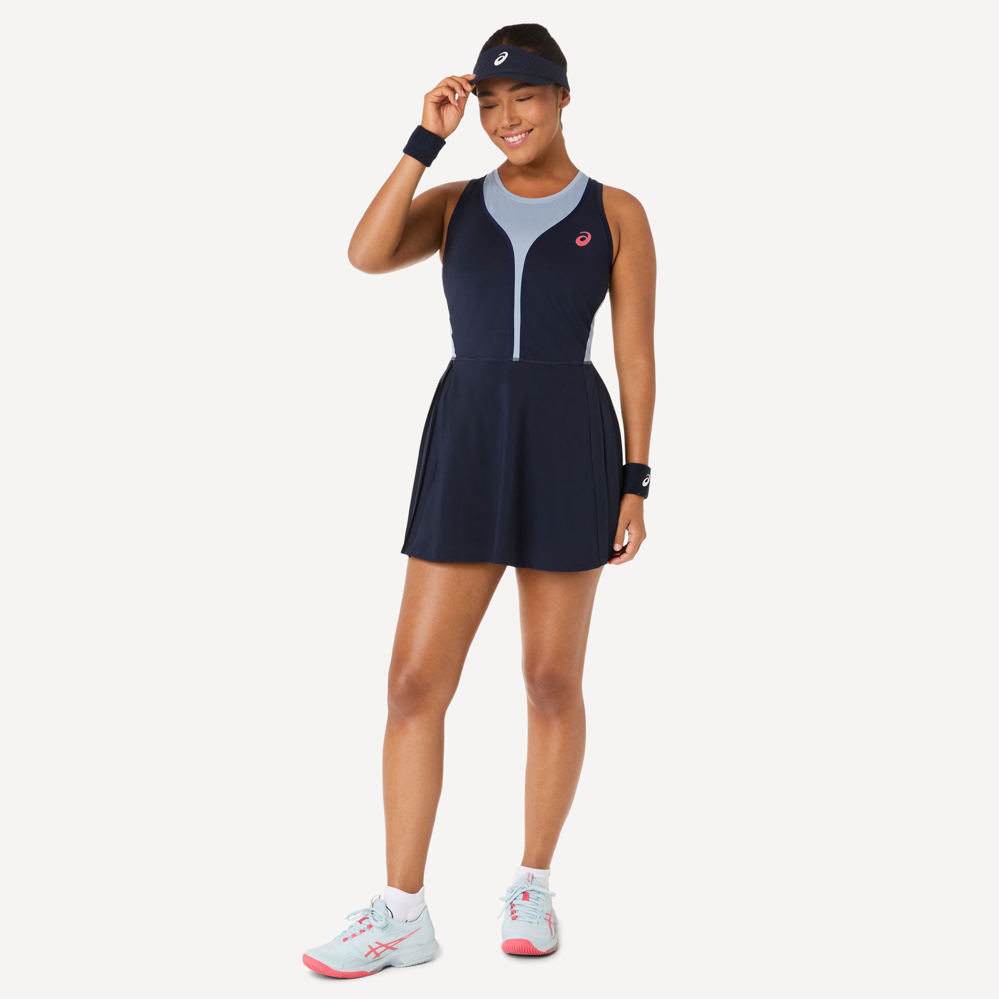 ASICS Match Women's Tennis Dress - Dark Blue (8)