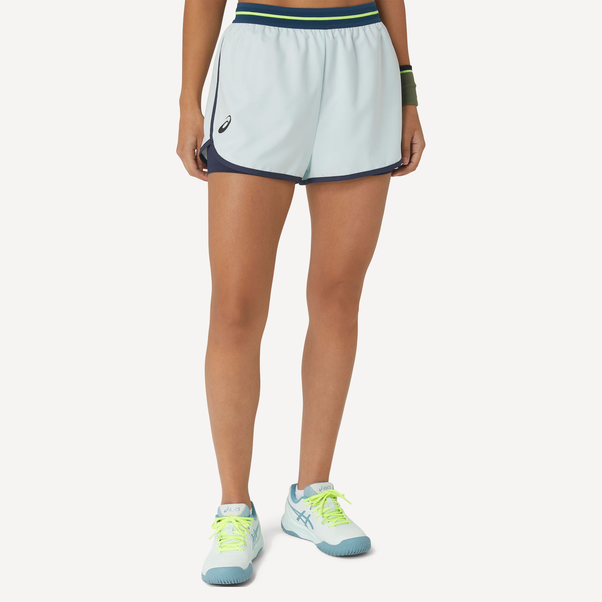 ASICS Match Women's Tennis Shorts Blue (1)