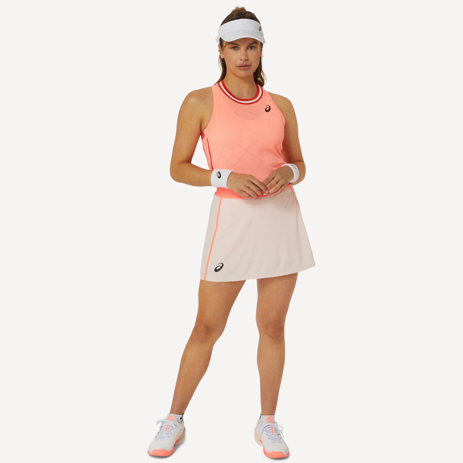 ASICS Match Women's Tennis Skort - Orange (7)