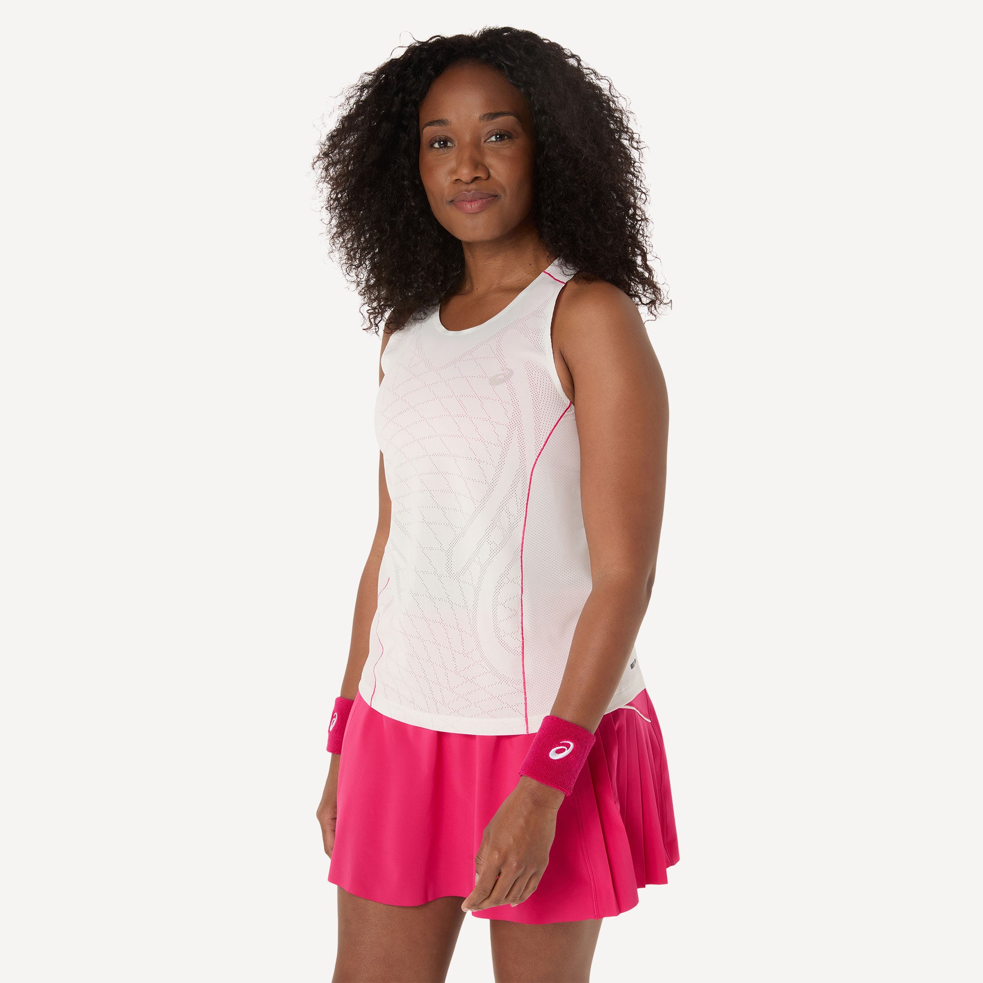 ASICS Match Women's Tennis Tank - Off-White (3)