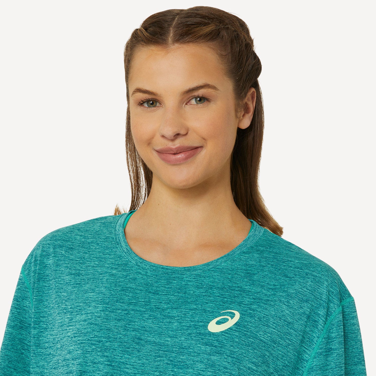 ASICS Nagino Women's Loose Tennis Shirt - Green (4)