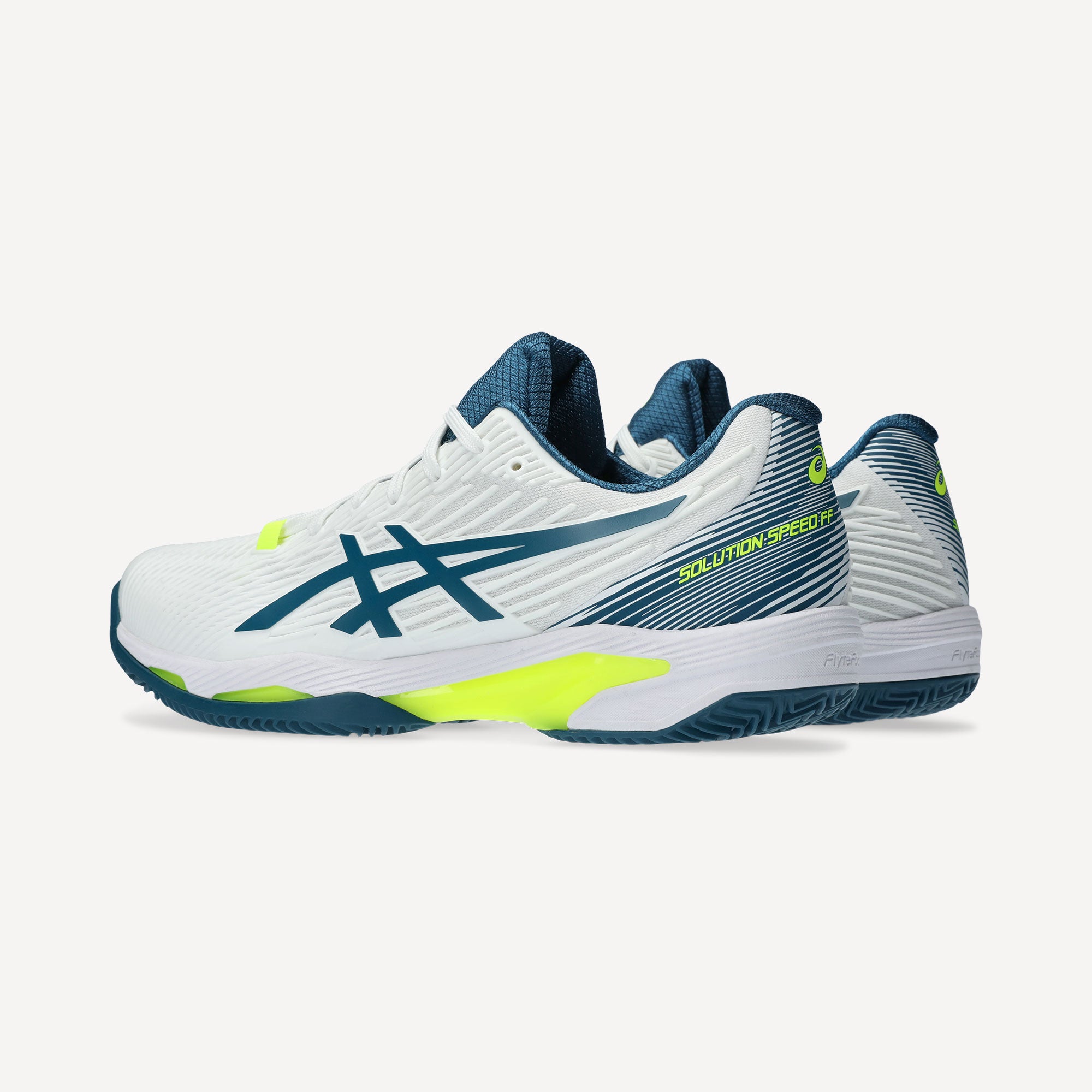 ASICS Solution Speed FF 2 Men's Clay Court Tennis Shoes White (5)
