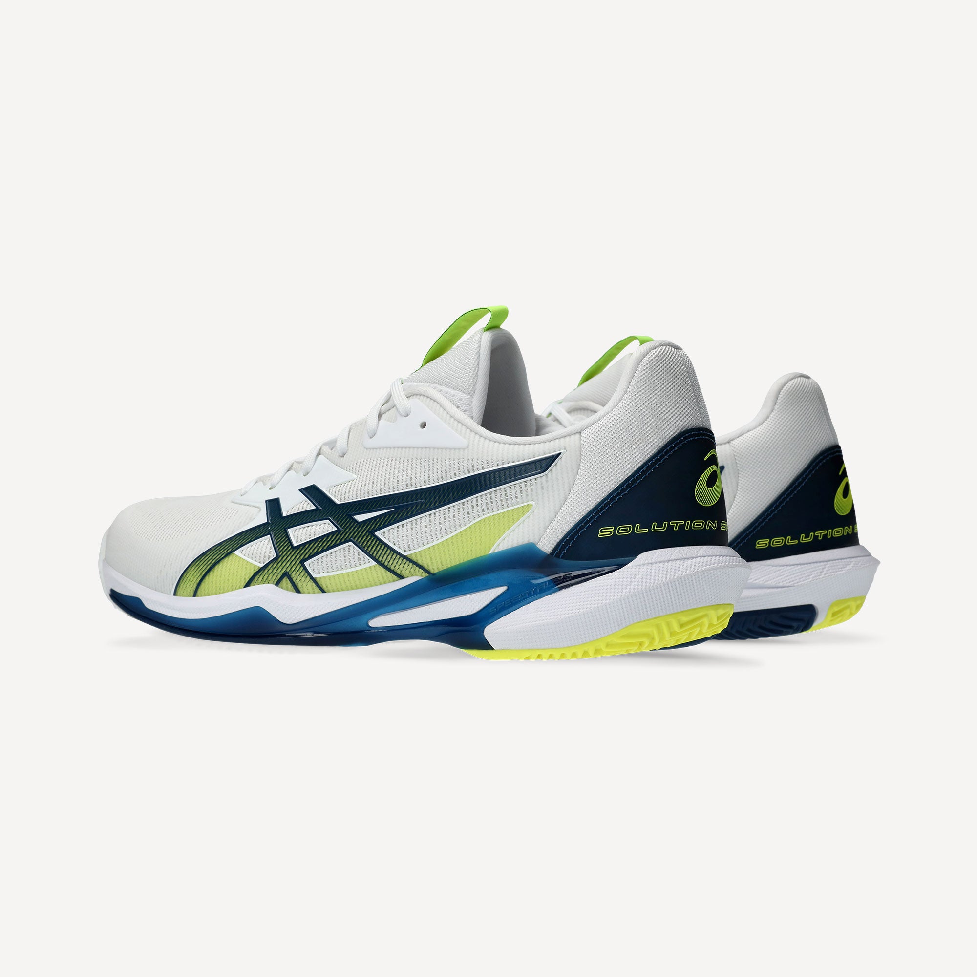 ASICS Solution Speed FF 3 Men's Clay Court Tennis Shoes - White (5)