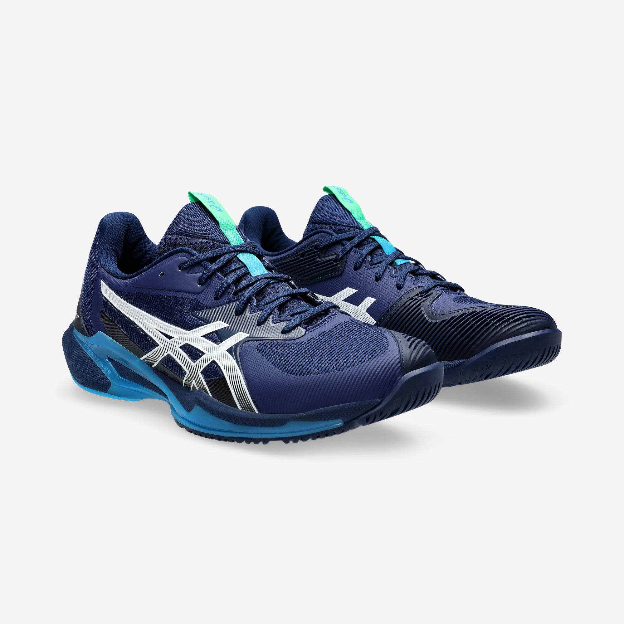 ASICS Solution Speed FF 3 Men's Hard Court Tennis Shoes - Blue (4)