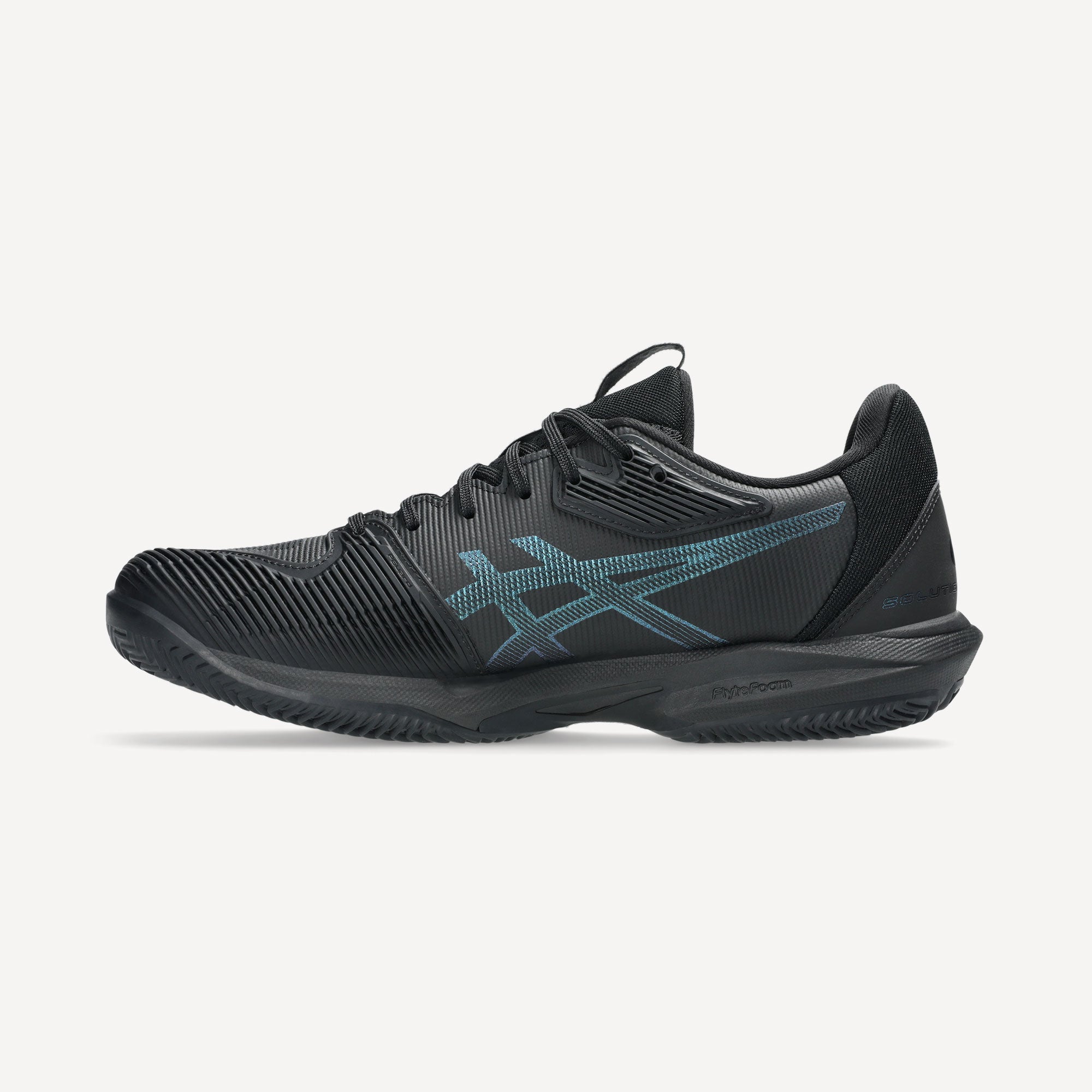 ASICS Solution Speed FF 3 Night Energy Men's Clay Court Tennis Shoes - Black (3)