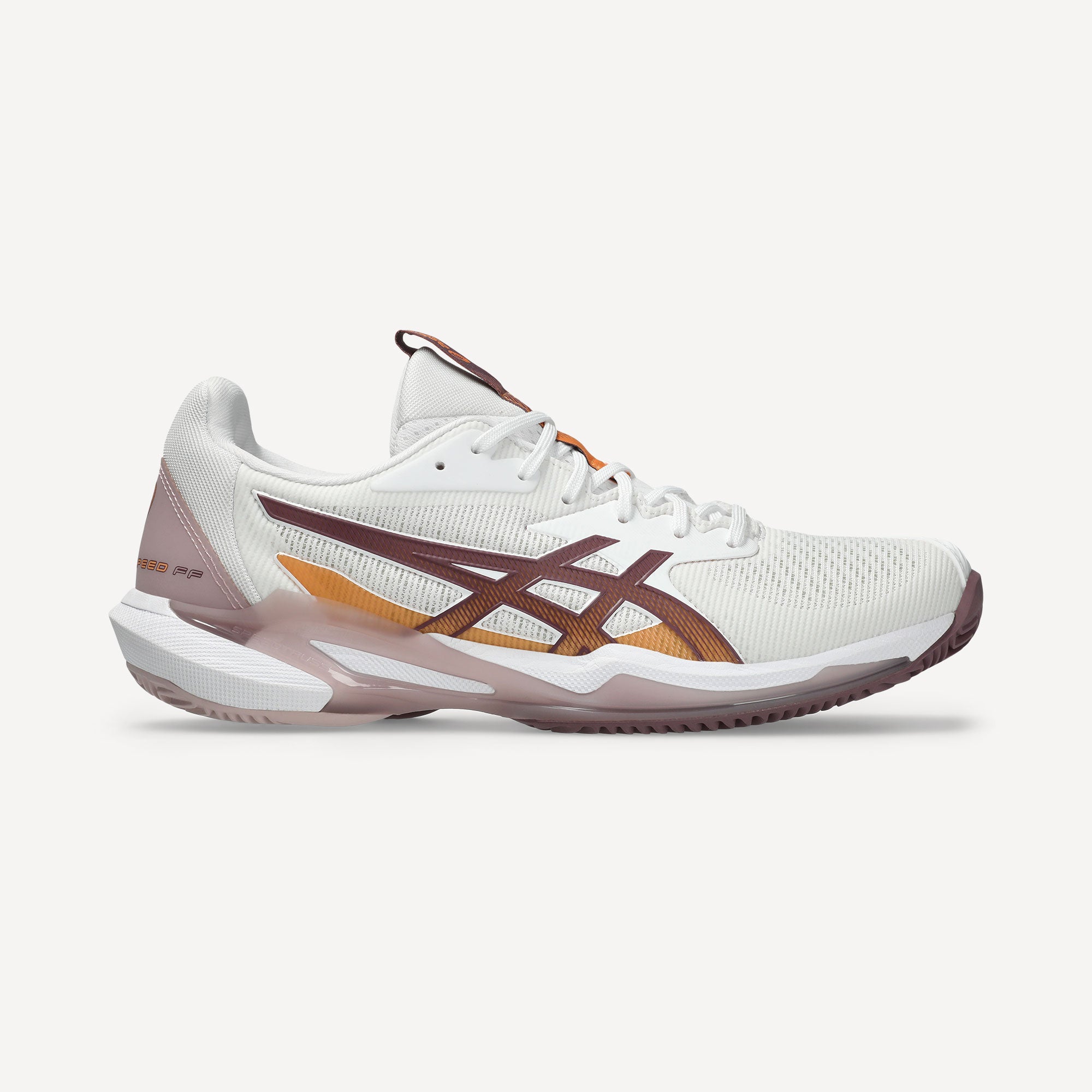 ASICS Solution Speed FF 3 Women's Clay Court Tennis Shoes - White (1)