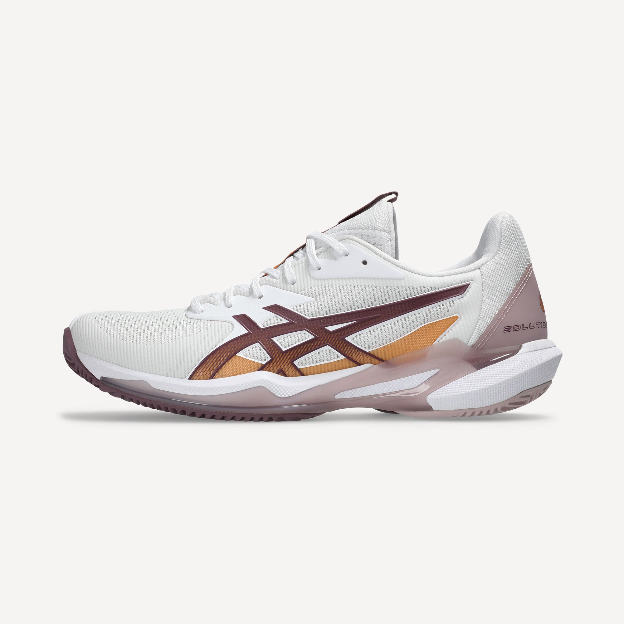 ASICS Solution Speed FF 3 Women's Clay Court Tennis Shoes - White (8)