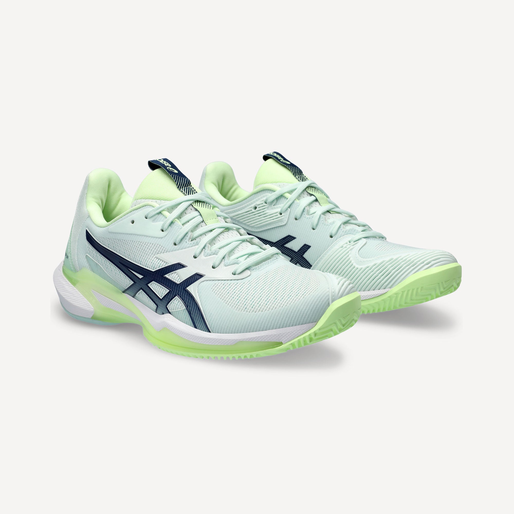 ASICS Solution Speed FF 3 Women's Clay Court Tennis Shoes - Green (4)