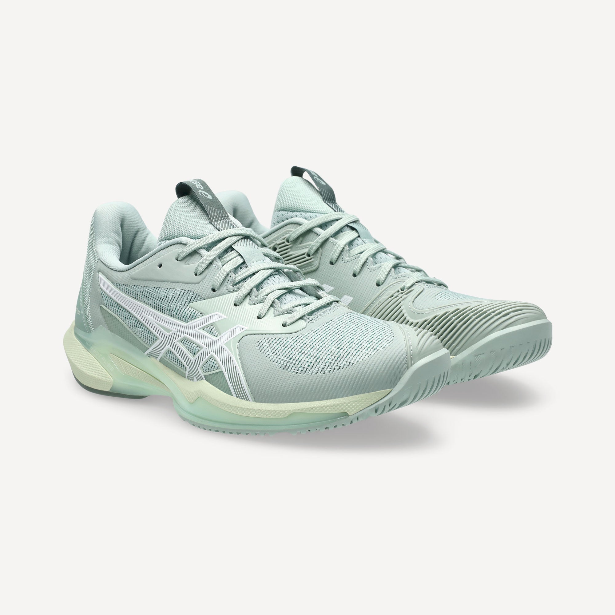 ASICS Solution Speed FF 3 Women's Hard Court Tennis Shoes - Green (4)