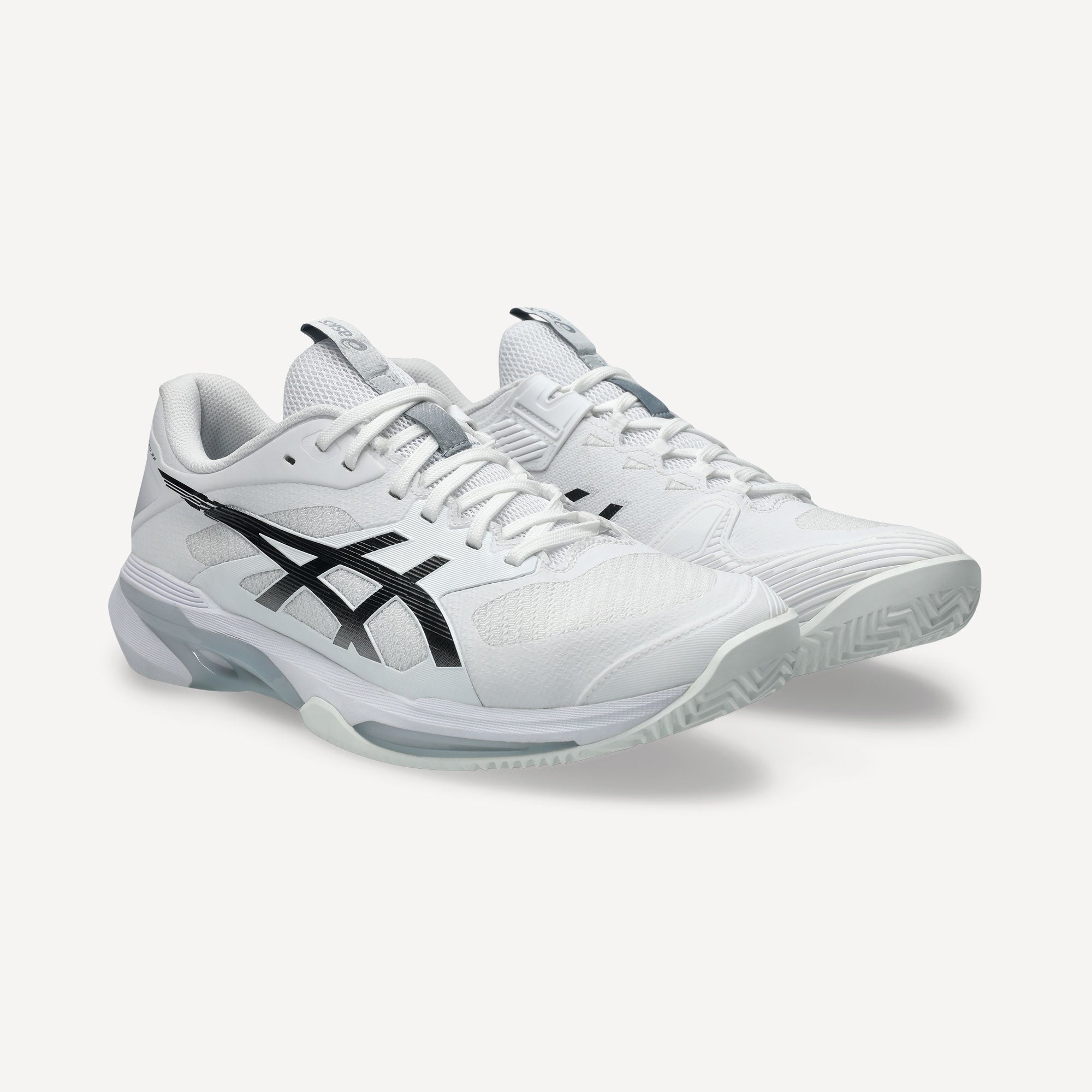 ASICS Solution Speed FF 4 Men's Clay Court Tennis Shoes - White (4)