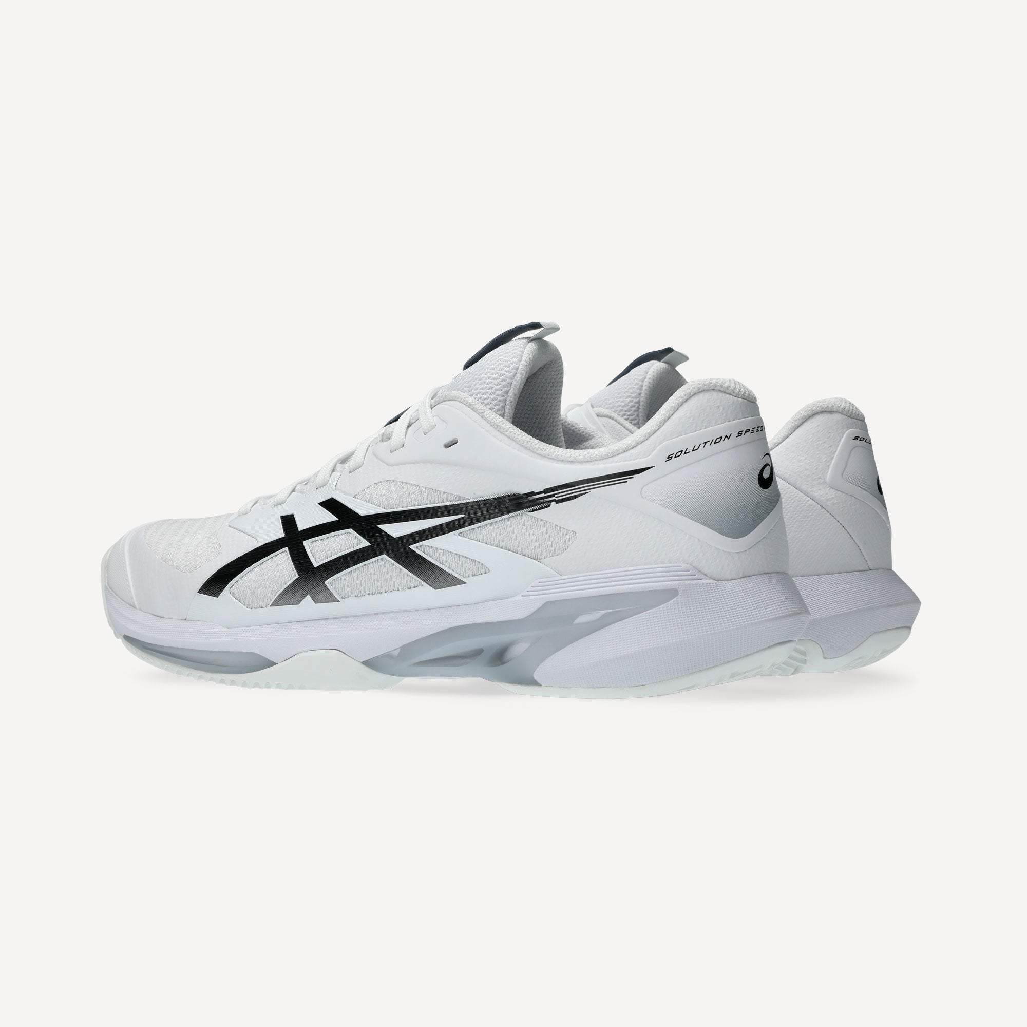 ASICS Solution Speed FF 4 Men's Clay Court Tennis Shoes - White (5)