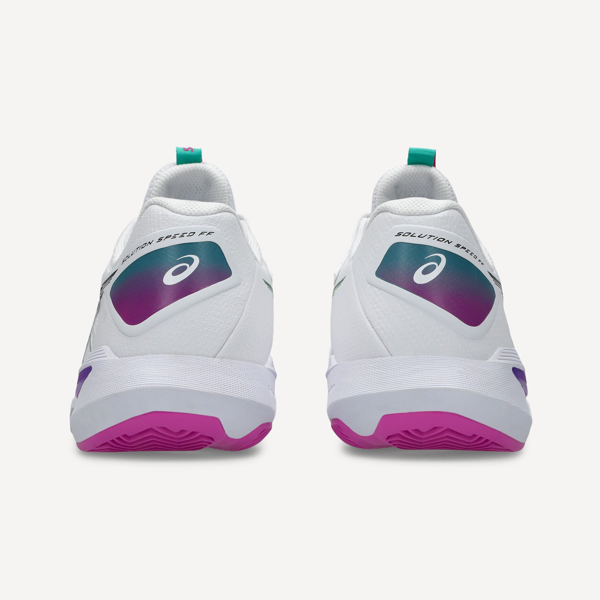 ASICS Solution Speed FF 4 Men's Clay Court Tennis Shoes - White (6)