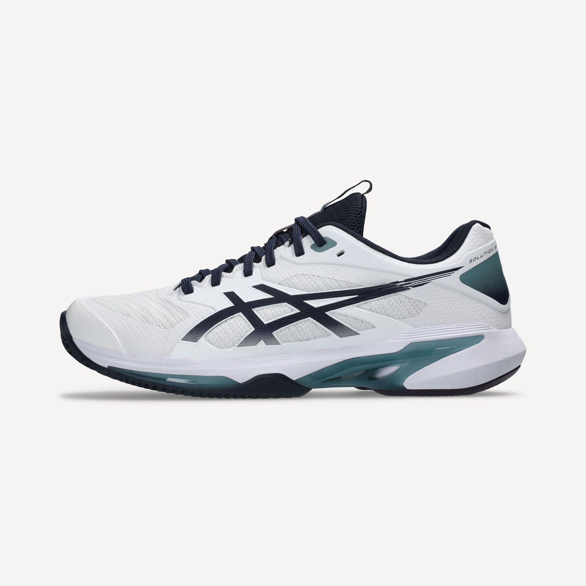 ASICS Solution Speed FF 4 Men's Clay Court Tennis Shoes - White (8)