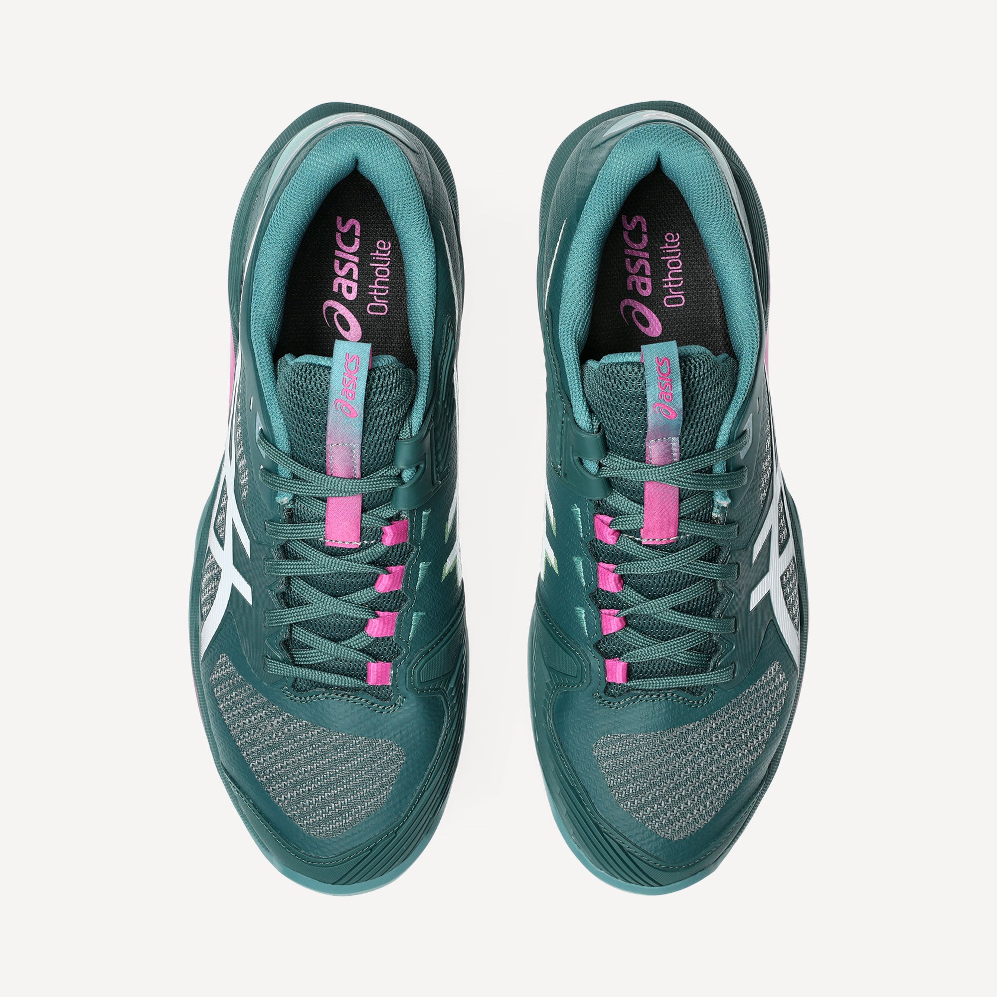 ASICS Solution Speed FF 4 Men's Clay Court Tennis Shoes - Green (7)