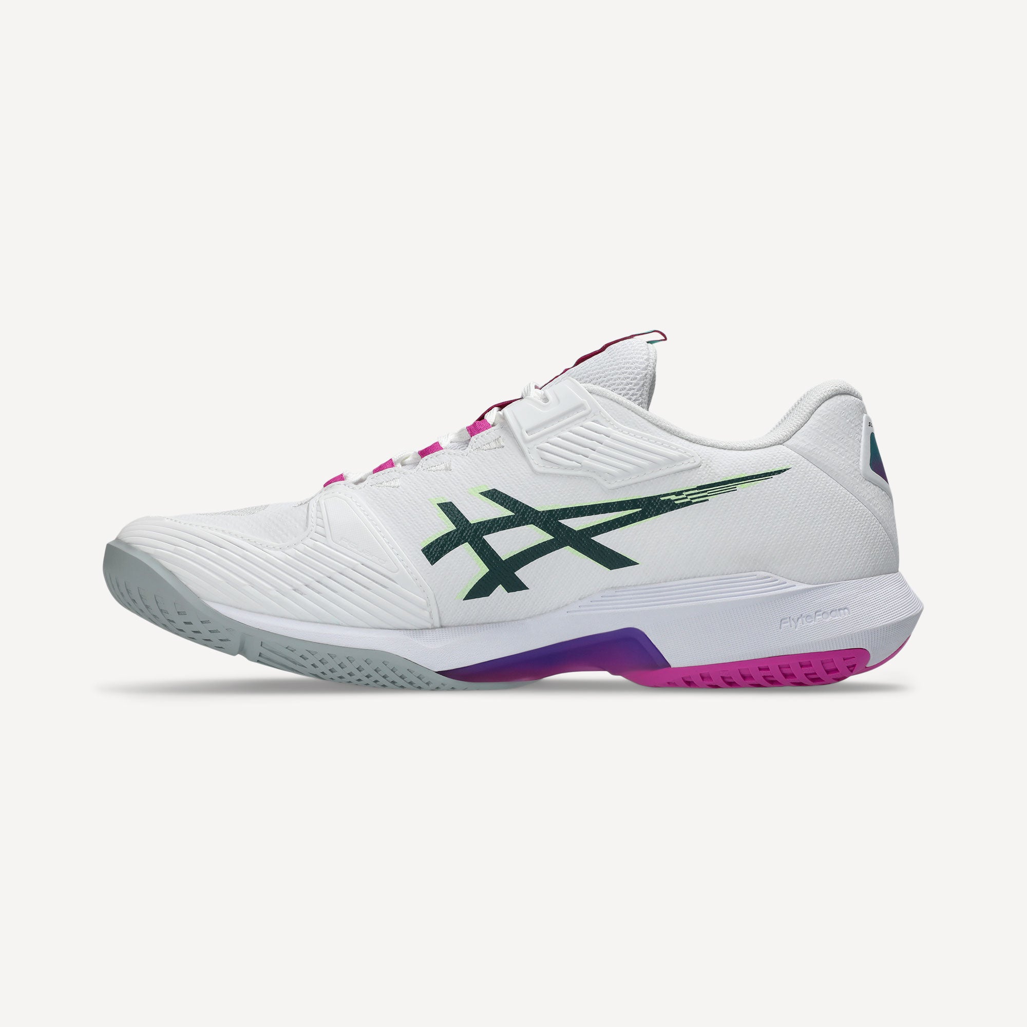 ASICS Solution Speed FF 4 Men's Hard Court Tennis Shoes - White (3)