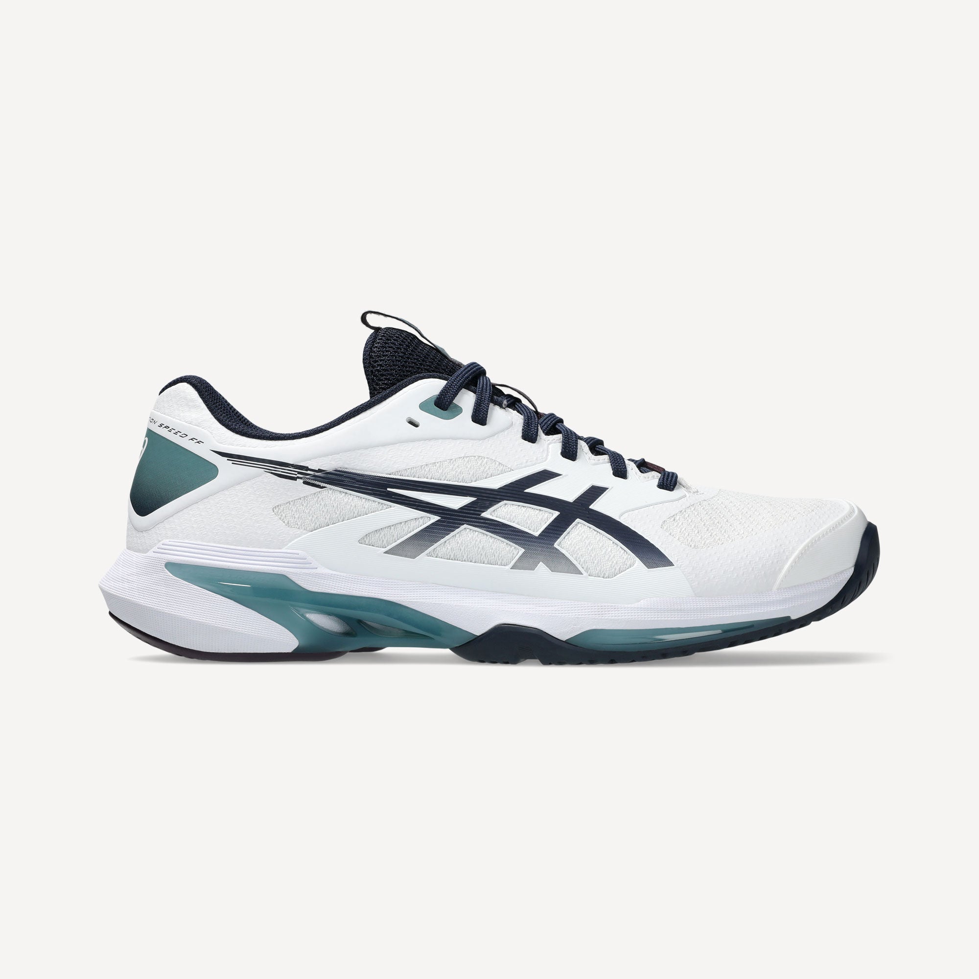 ASICS Solution Speed FF 4 Men's Hard Court Tennis Shoes - White (1)