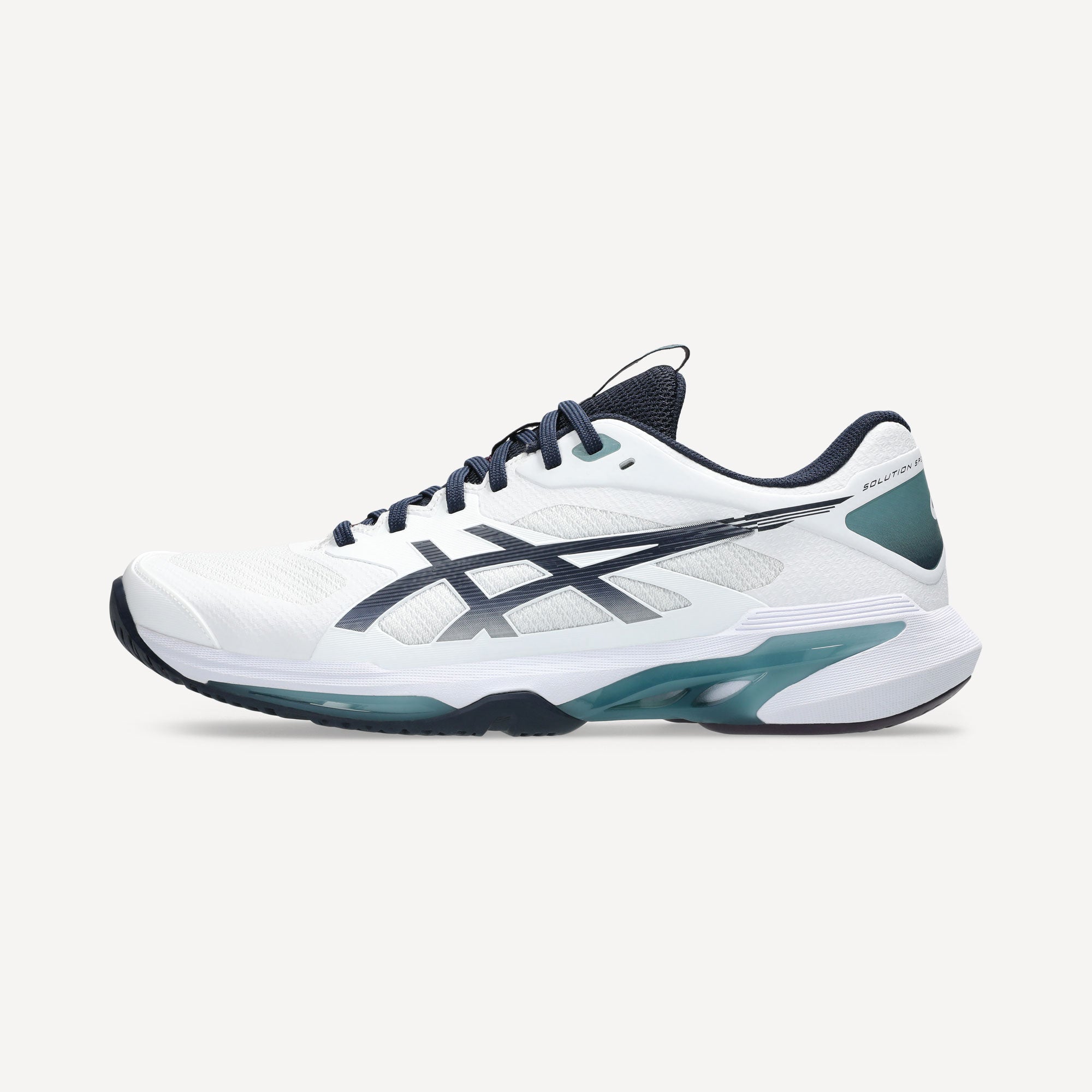 ASICS Solution Speed FF 4 Men's Hard Court Tennis Shoes - White (8)